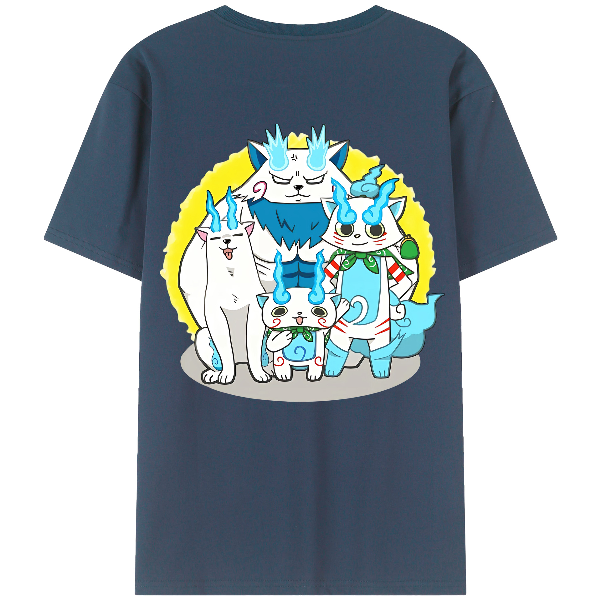 （画像用） 妖怪ウォッチ Yo-kai Watch レディース半袖Tシャツ(バックプリント)