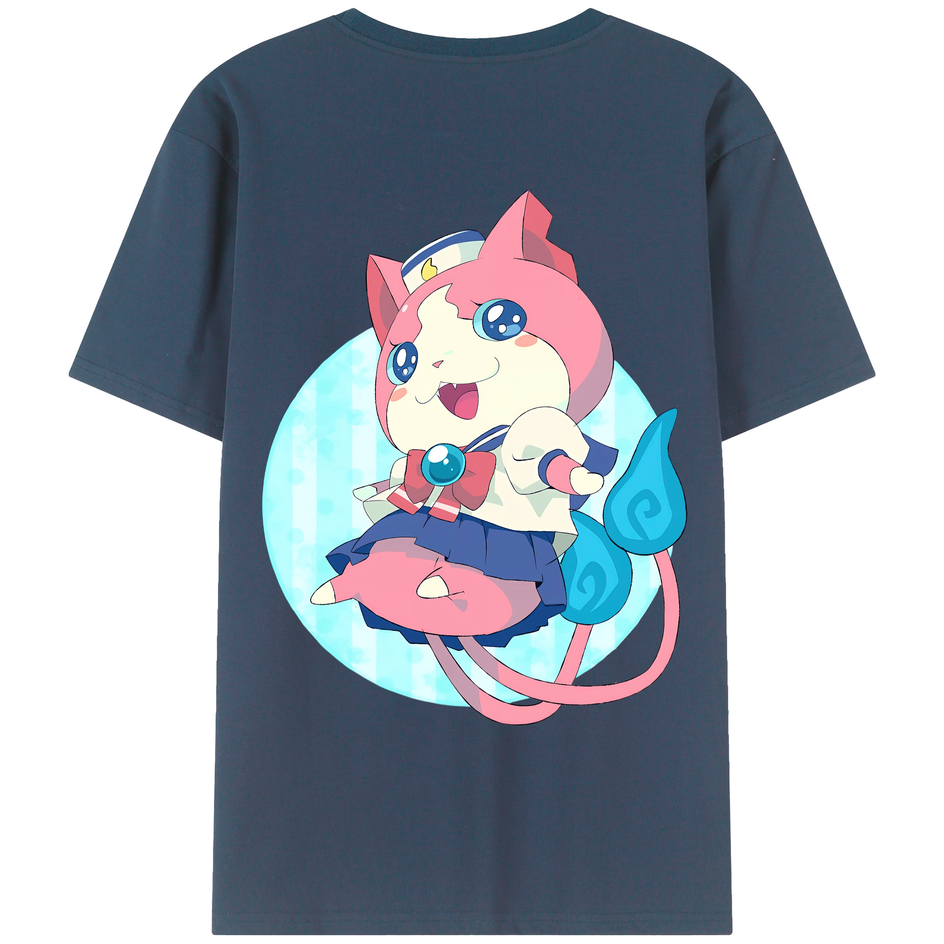 （画像用） 妖怪ウォッチ Yo-kai Watch レディース半袖Tシャツ(バックプリント)