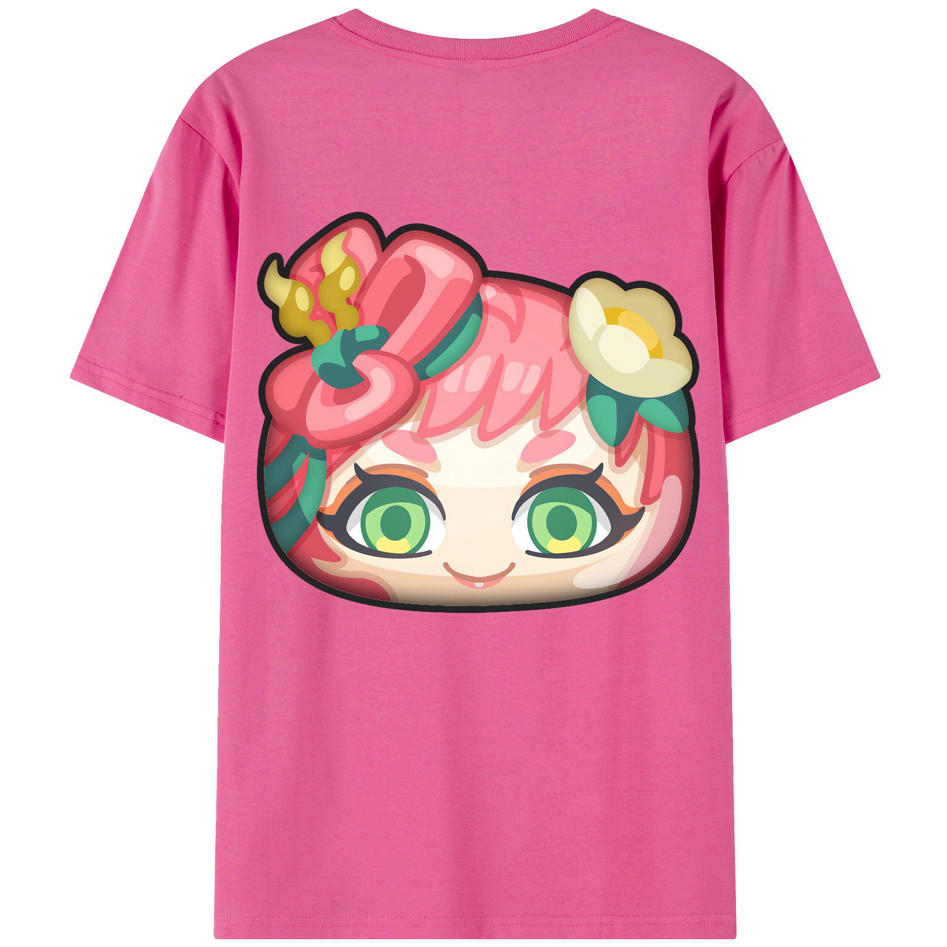 （画像用） 妖怪ウォッチ Yo-kai Watch レディース半袖Tシャツ(バックプリント)