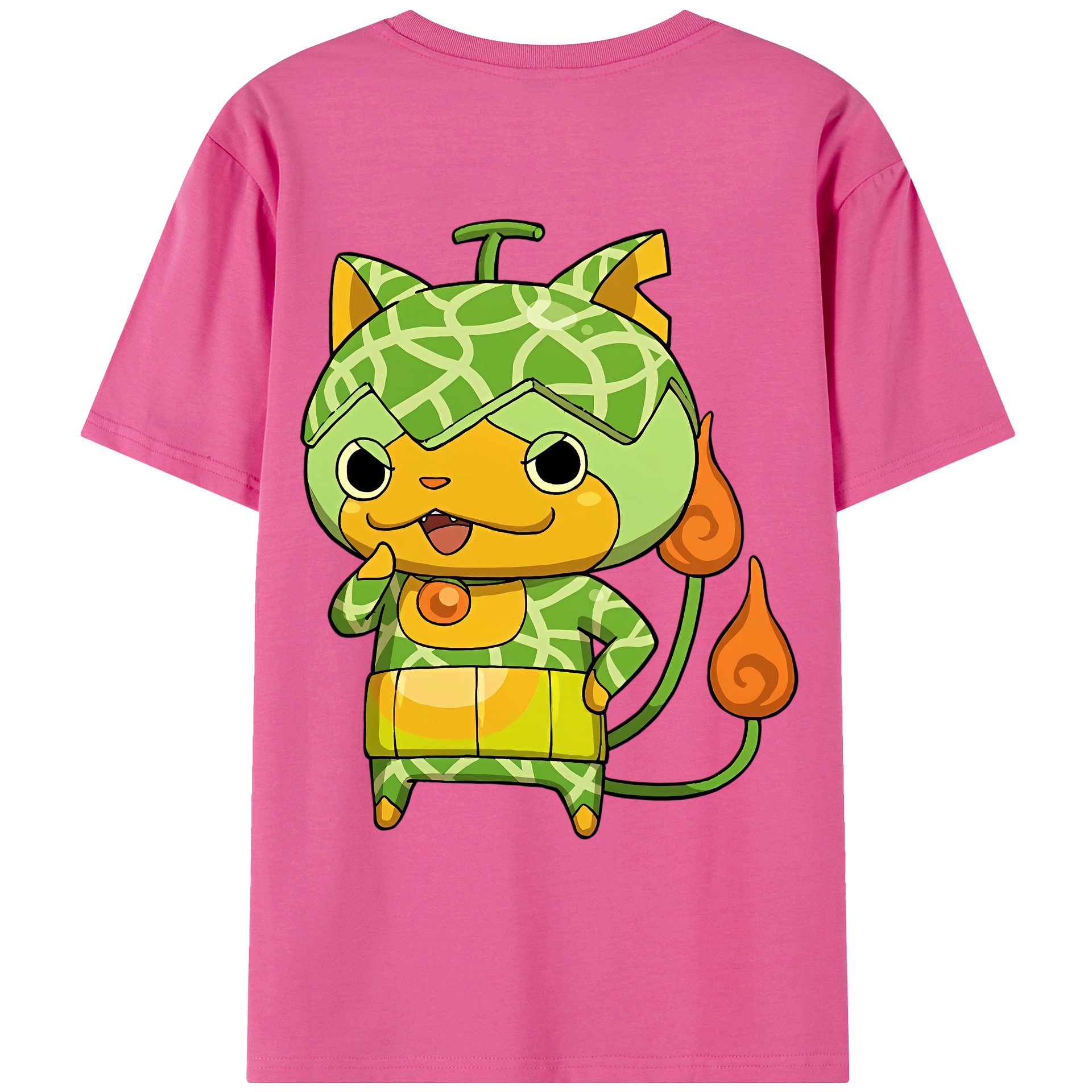 （画像用） 妖怪ウォッチ Yo-kai Watch レディース半袖Tシャツ(バックプリント)