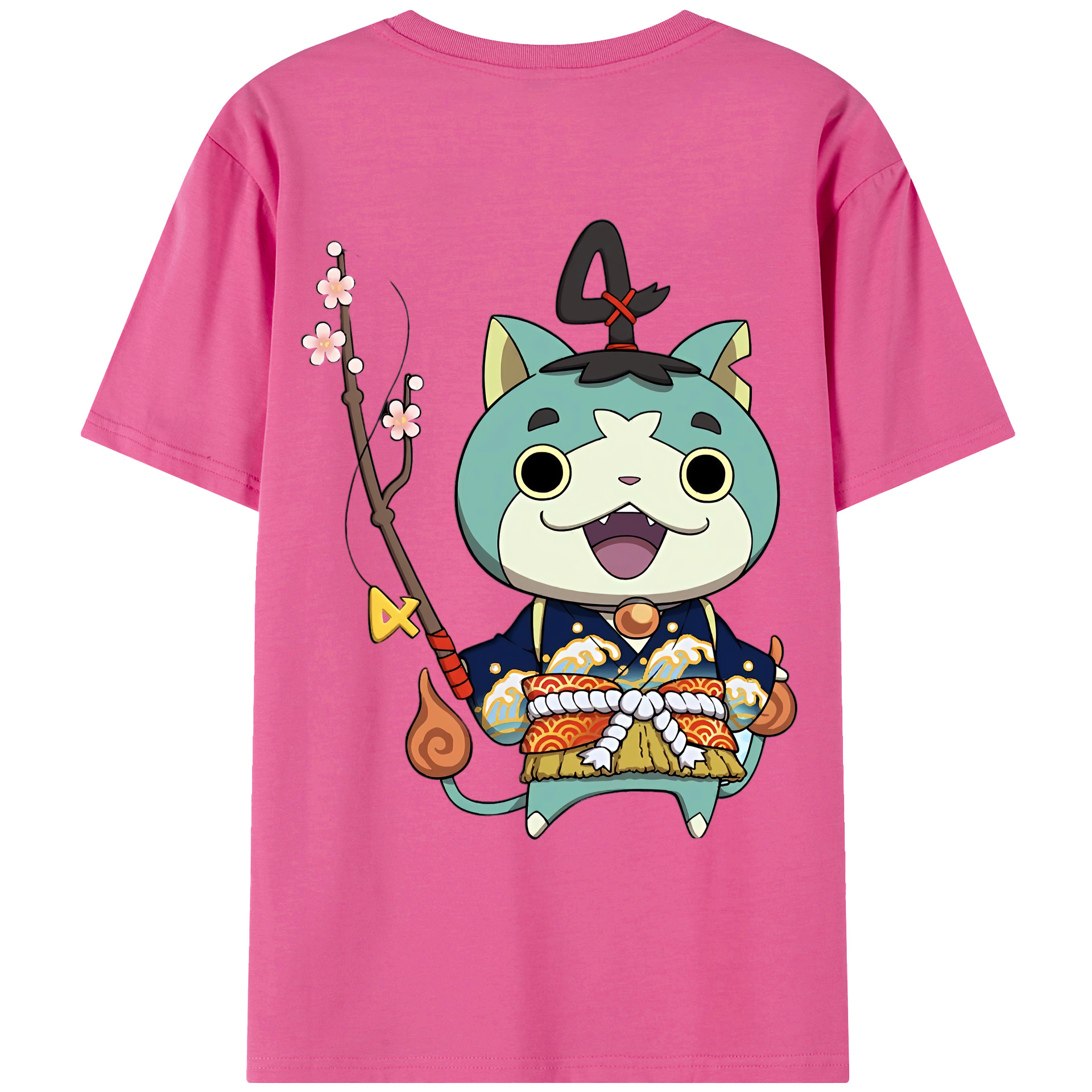 （画像用） 妖怪ウォッチ Yo-kai Watch レディース半袖Tシャツ(バックプリント)