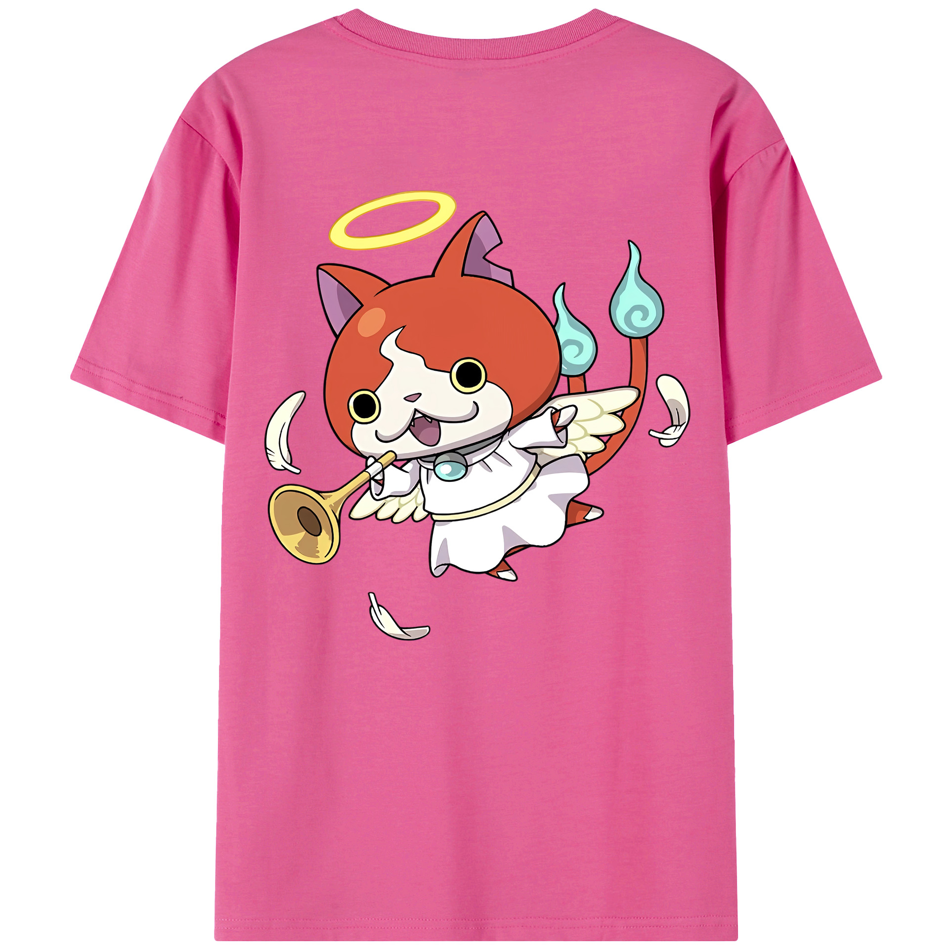 （画像用） 妖怪ウォッチ Yo-kai Watch レディース半袖Tシャツ(バックプリント)