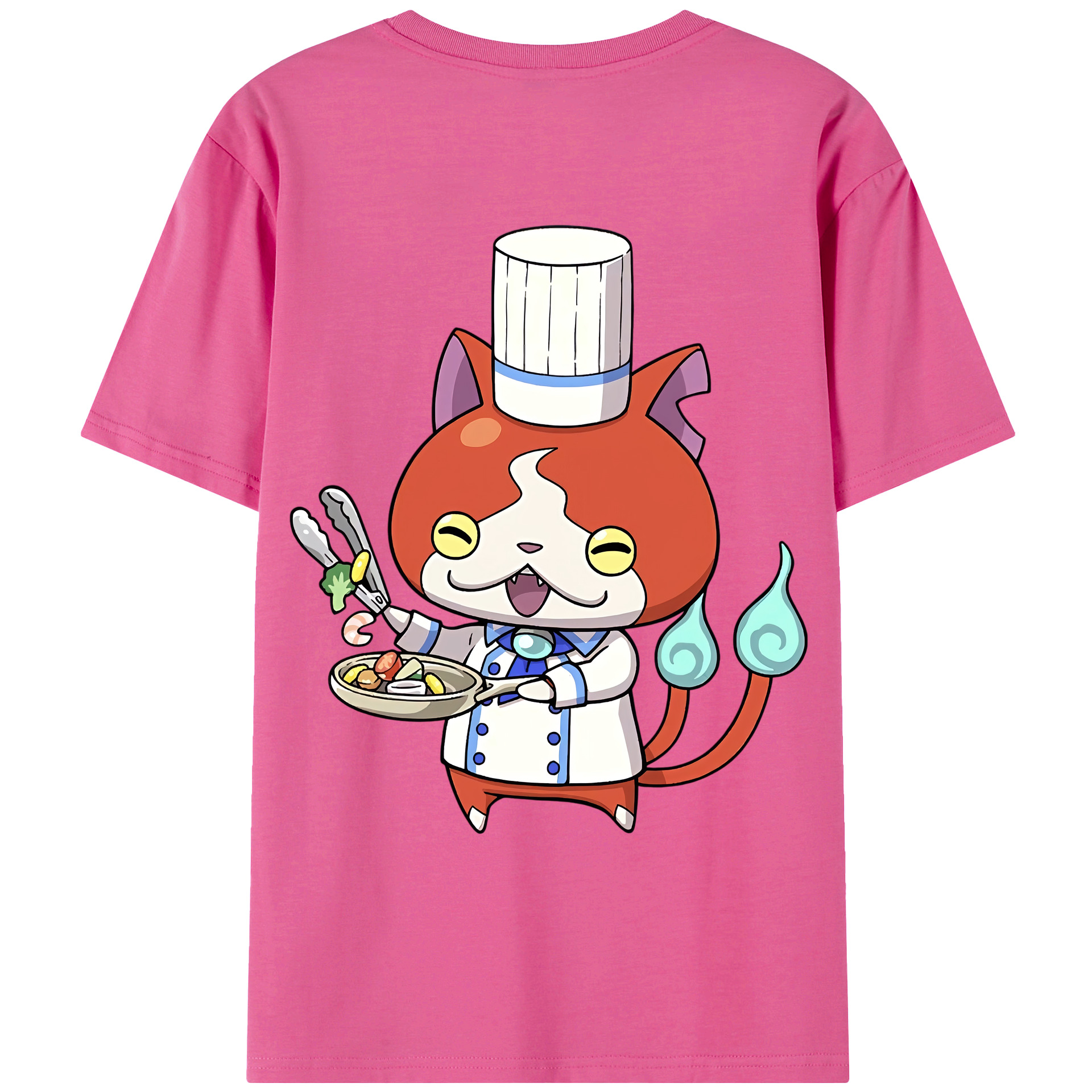 （画像用） 妖怪ウォッチ Yo-kai Watch レディース半袖Tシャツ(バックプリント)
