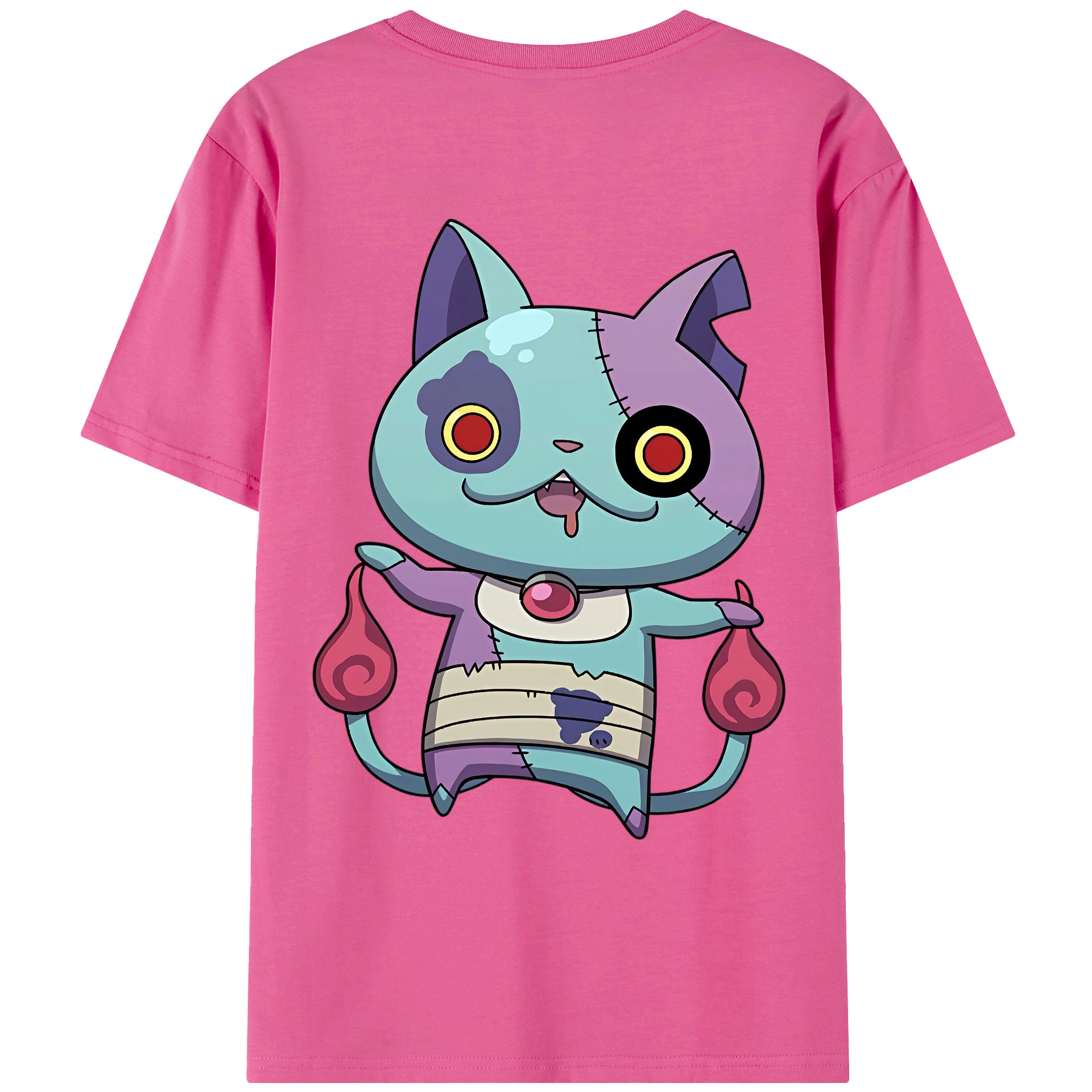 （画像用） 妖怪ウォッチ Yo-kai Watch レディース半袖Tシャツ(バックプリント)