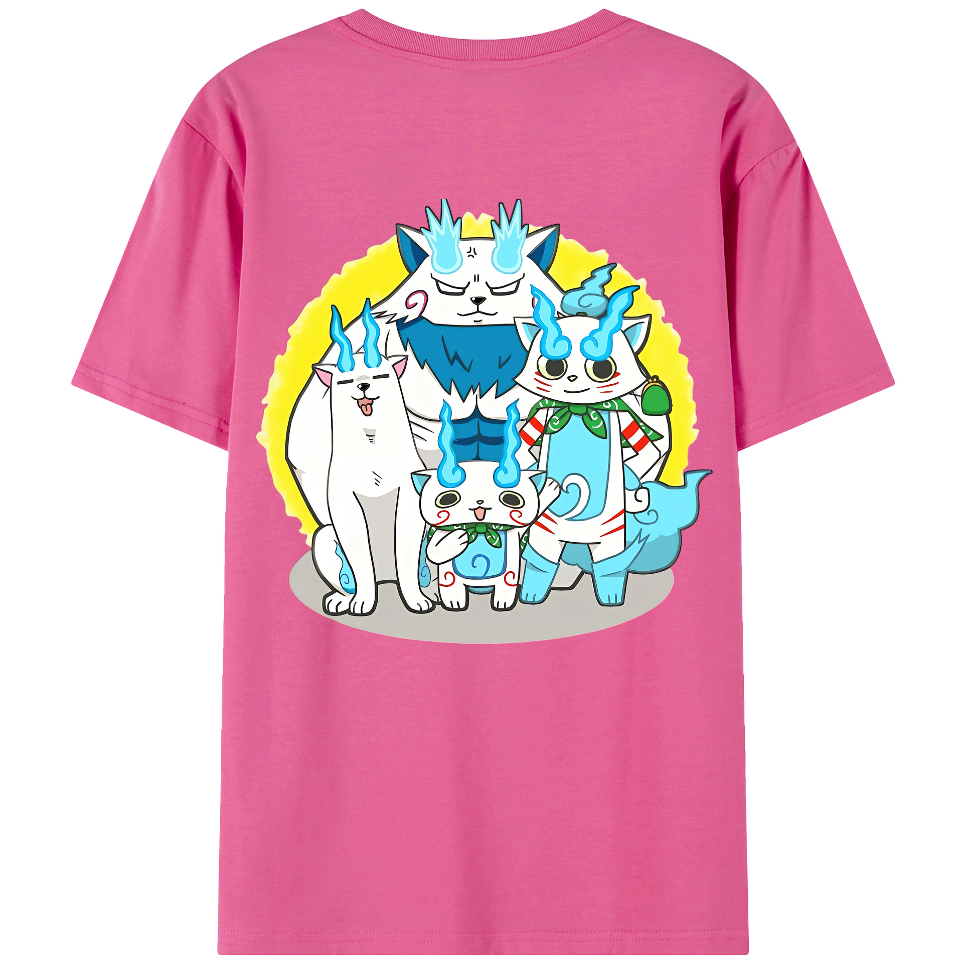 （画像用） 妖怪ウォッチ Yo-kai Watch レディース半袖Tシャツ(バックプリント)