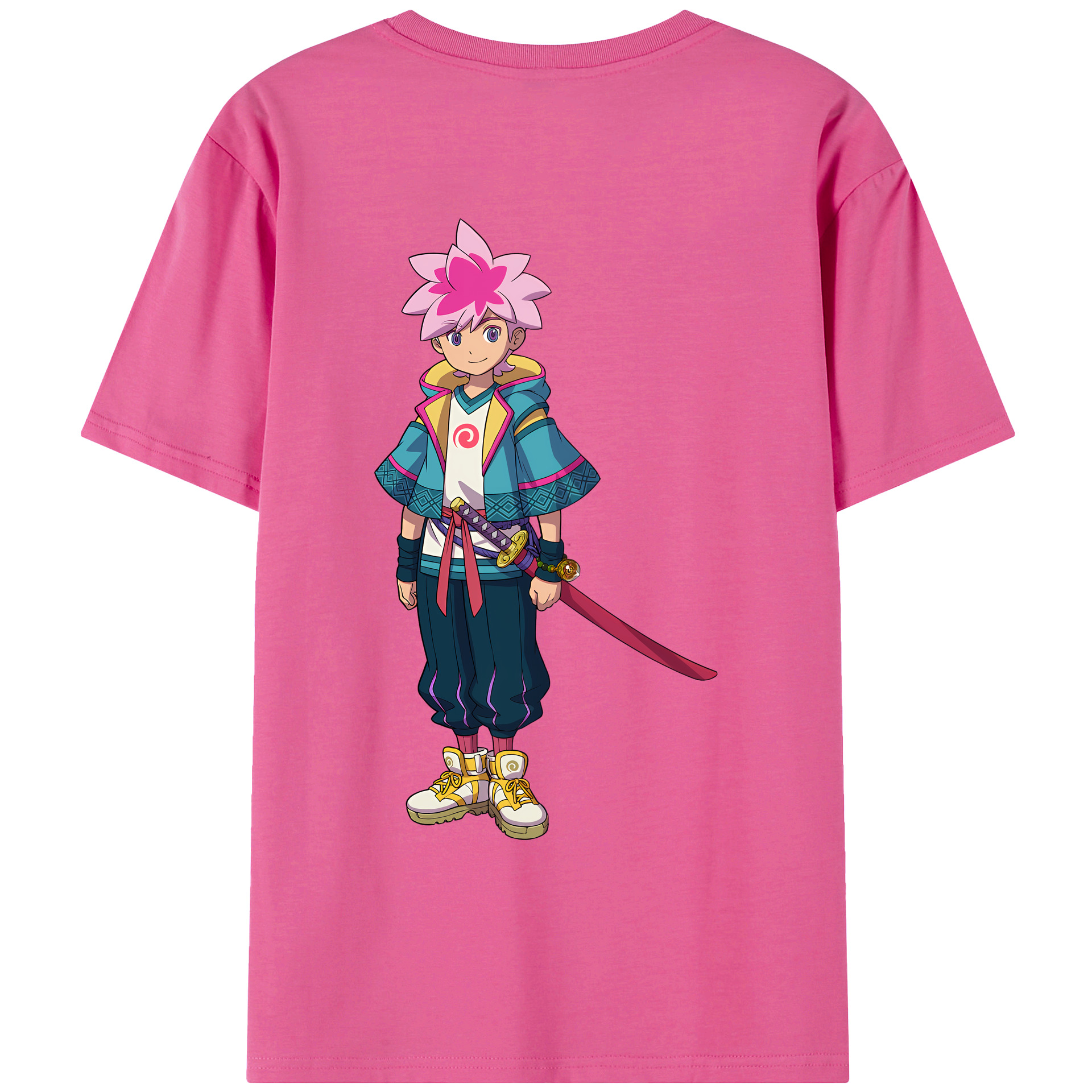 （画像用） 妖怪ウォッチ Yo-kai Watch レディース半袖Tシャツ(バックプリント)
