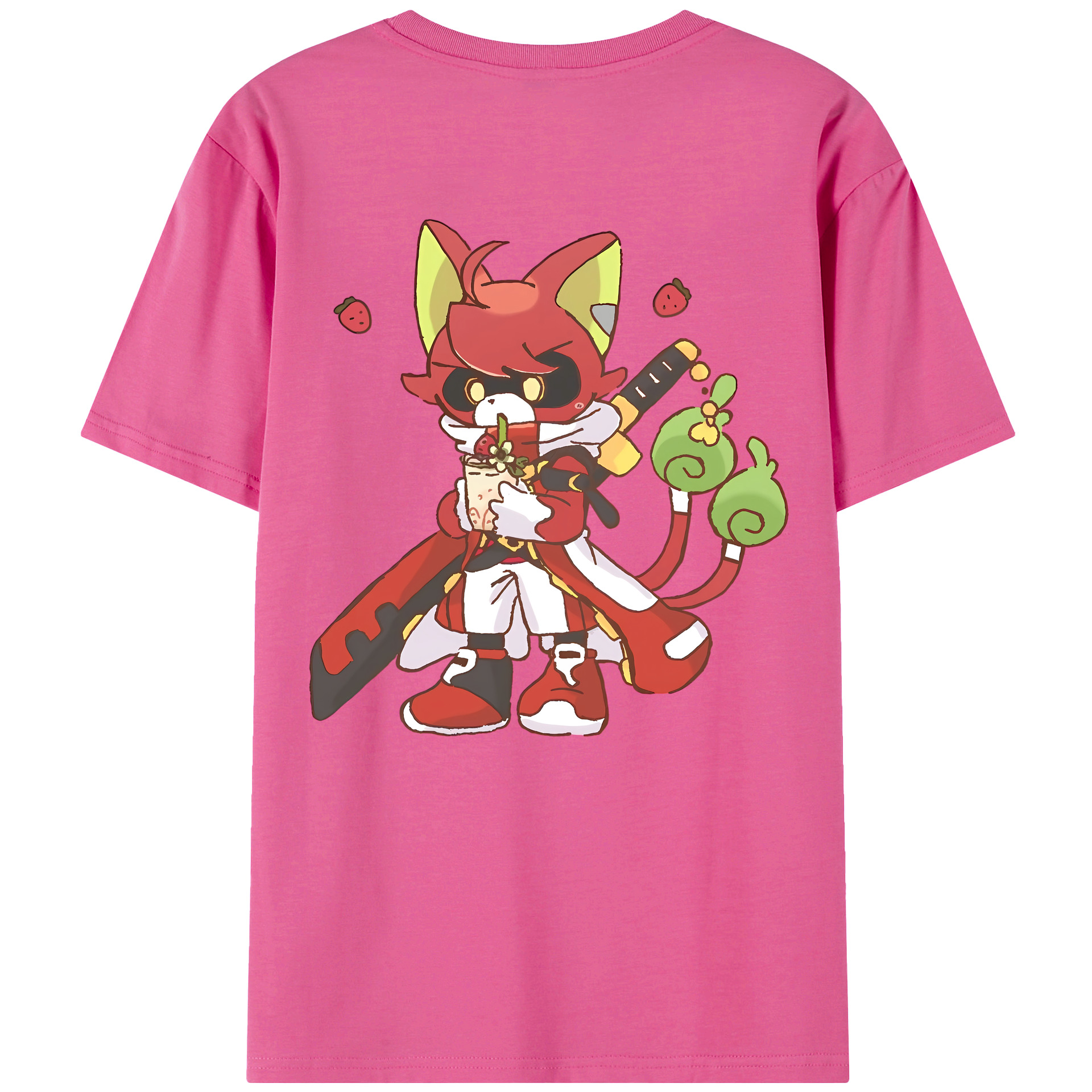 （画像用） 妖怪ウォッチ Yo-kai Watch レディース半袖Tシャツ(バックプリント)