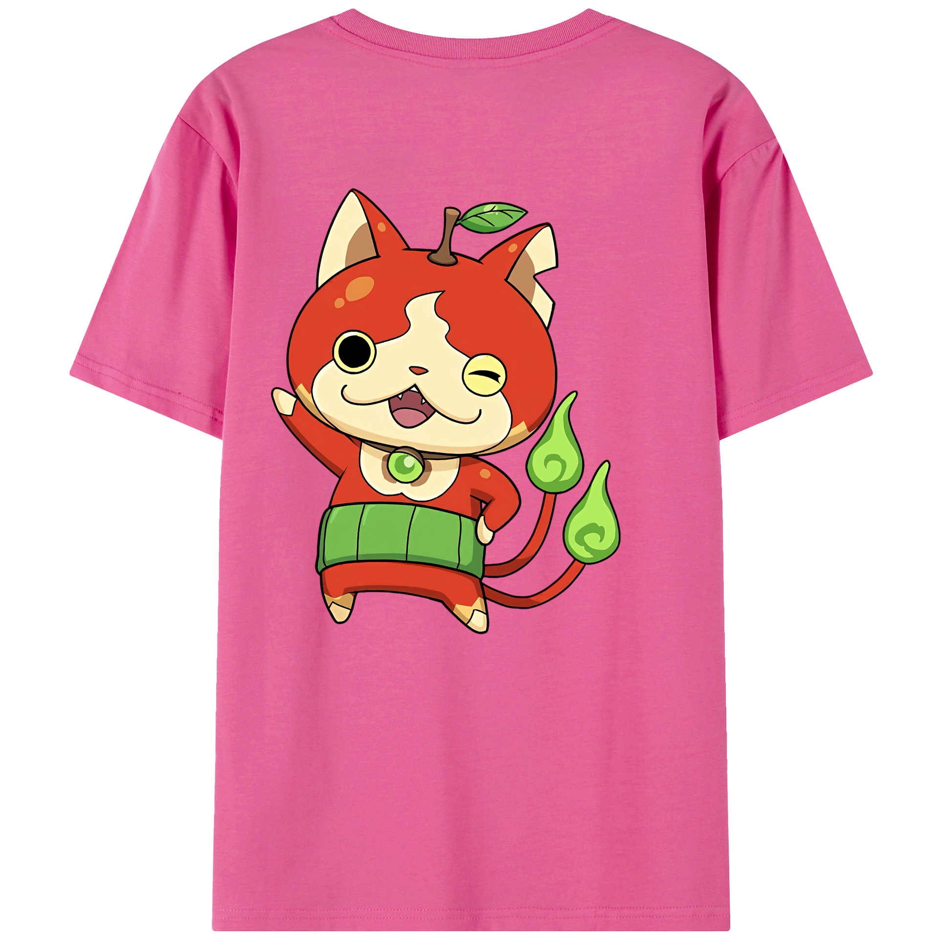 （画像用） 妖怪ウォッチ Yo-kai Watch レディース半袖Tシャツ(バックプリント)
