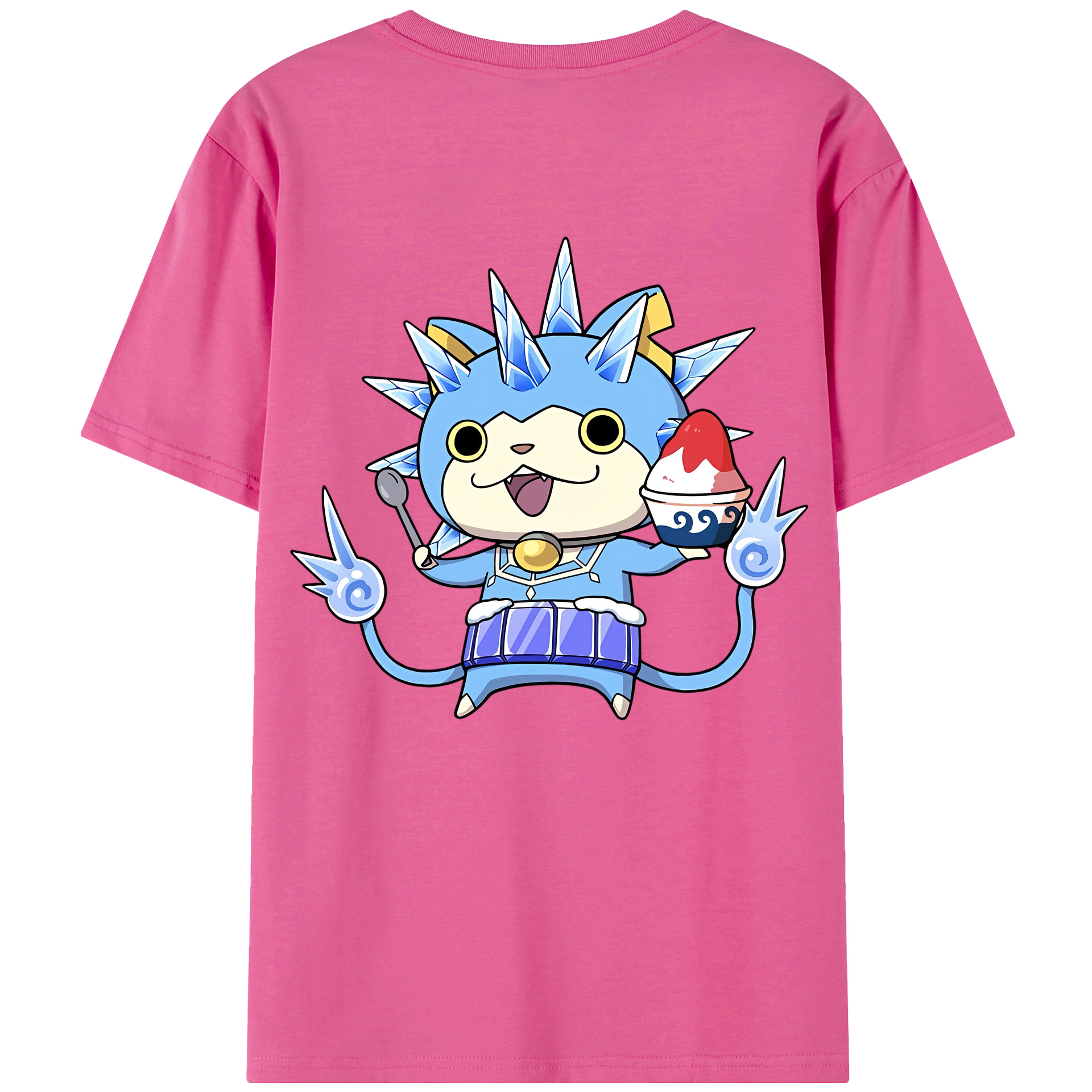 （画像用） 妖怪ウォッチ Yo-kai Watch レディース半袖Tシャツ(バックプリント)