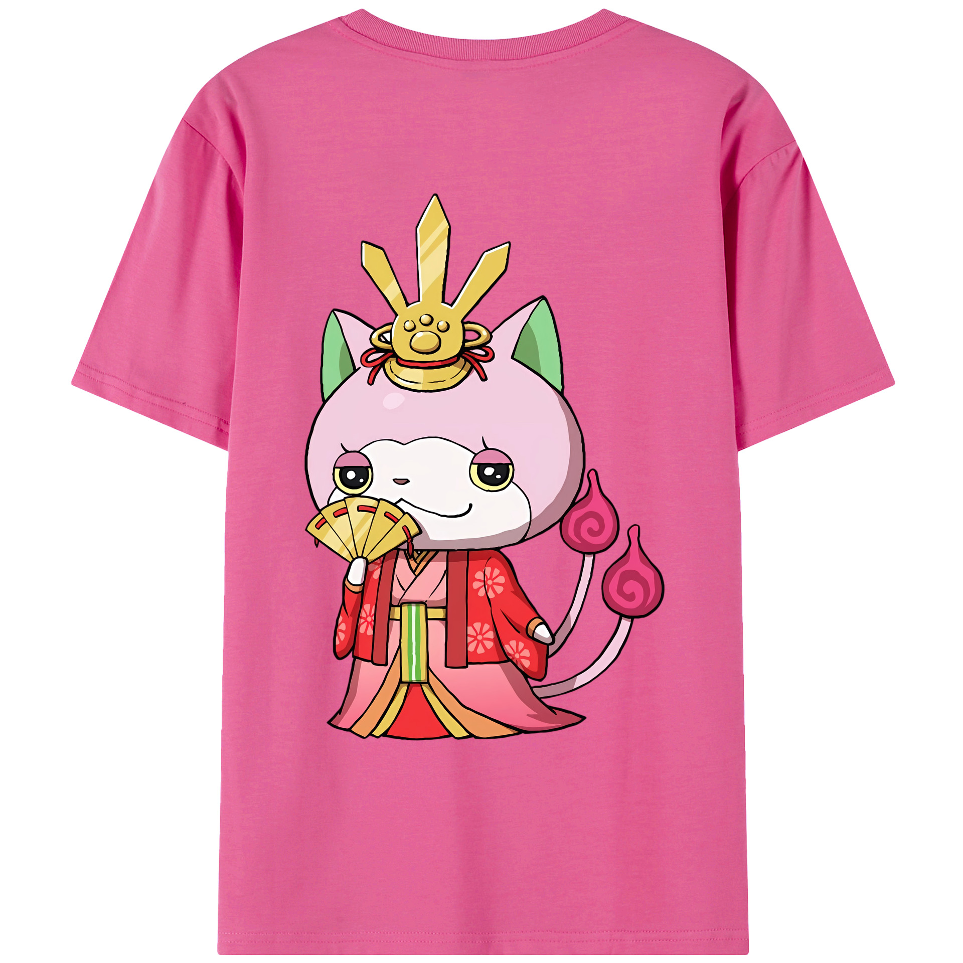 （画像用） 妖怪ウォッチ Yo-kai Watch レディース半袖Tシャツ(バックプリント)