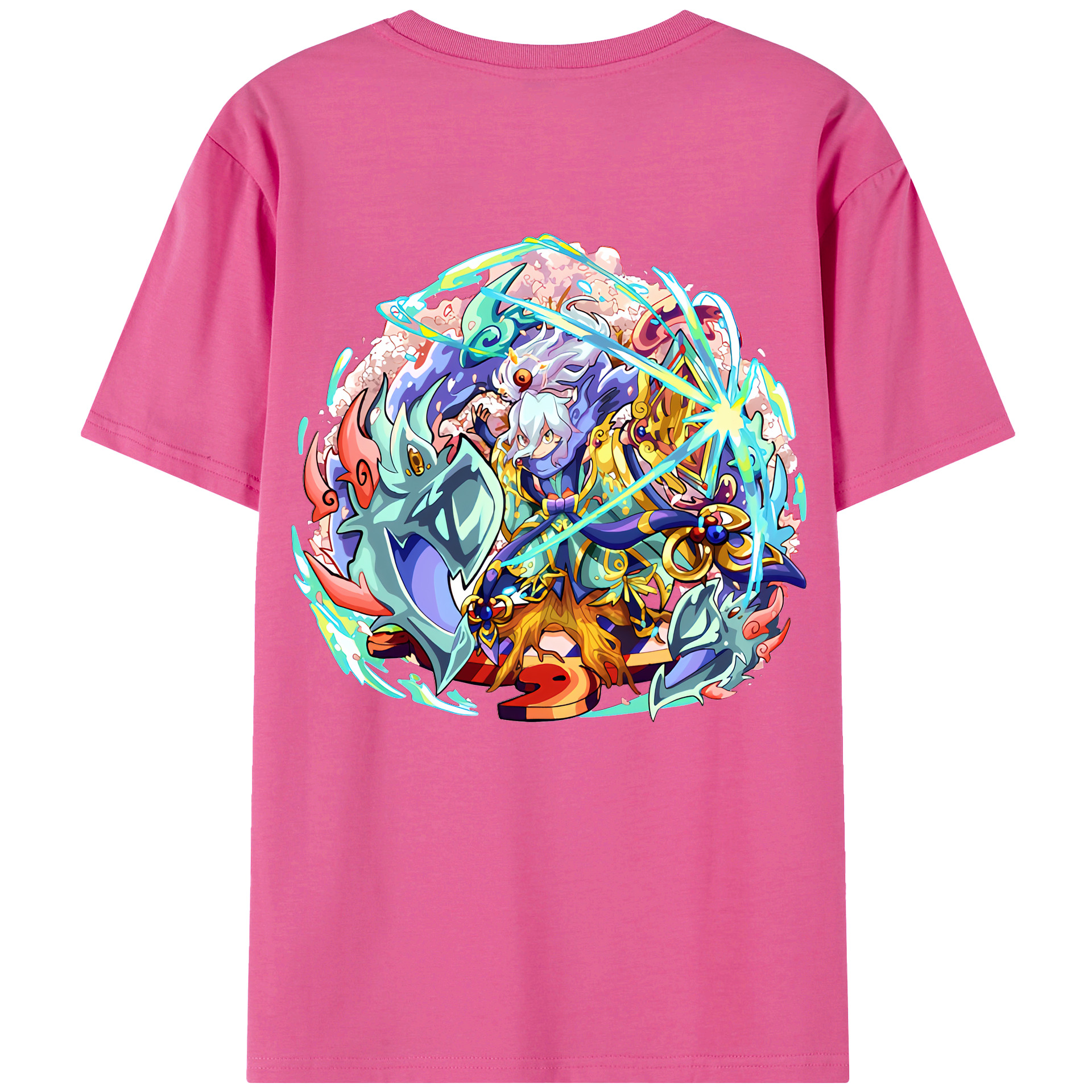 （画像用） 妖怪ウォッチ Yo-kai Watch レディース半袖Tシャツ(バックプリント)