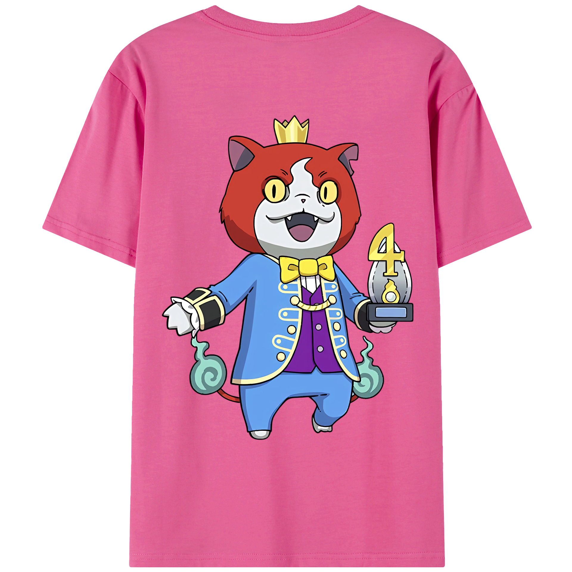 （画像用） 妖怪ウォッチ Yo-kai Watch レディース半袖Tシャツ(バックプリント)