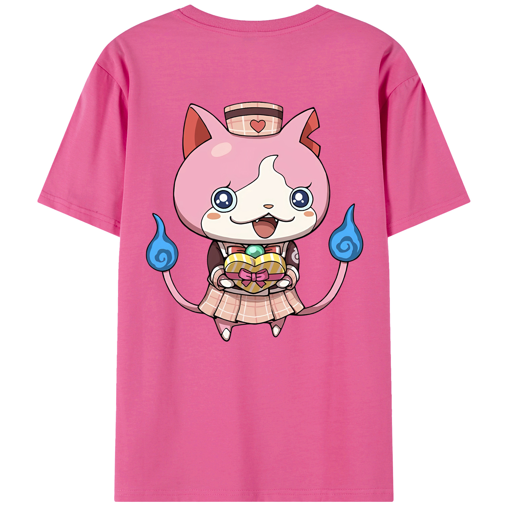 （画像用） 妖怪ウォッチ Yo-kai Watch レディース半袖Tシャツ(バックプリント)