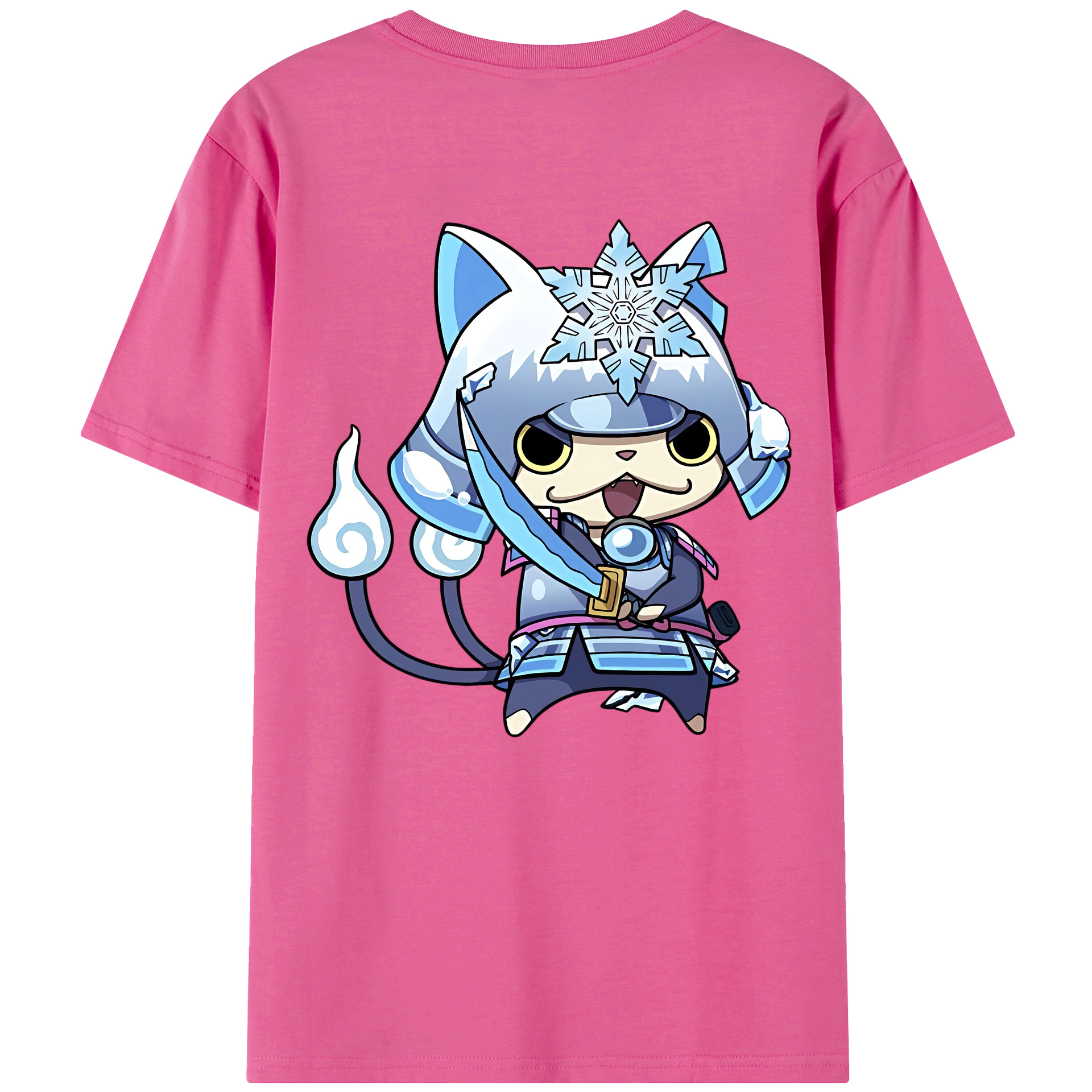 （画像用） 妖怪ウォッチ Yo-kai Watch レディース半袖Tシャツ(バックプリント)