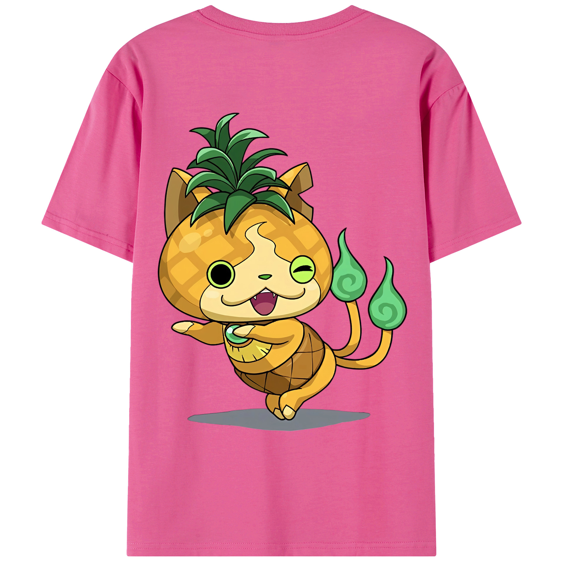 （画像用） 妖怪ウォッチ Yo-kai Watch レディース半袖Tシャツ(バックプリント)