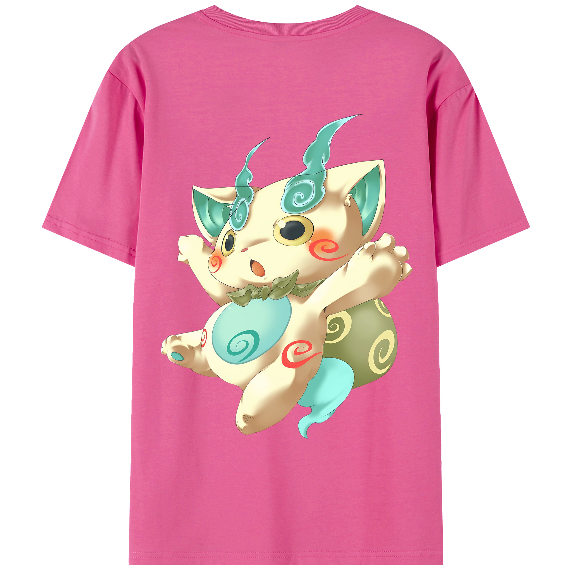 （画像用） 妖怪ウォッチ Yo-kai Watch レディース半袖Tシャツ(バックプリント)