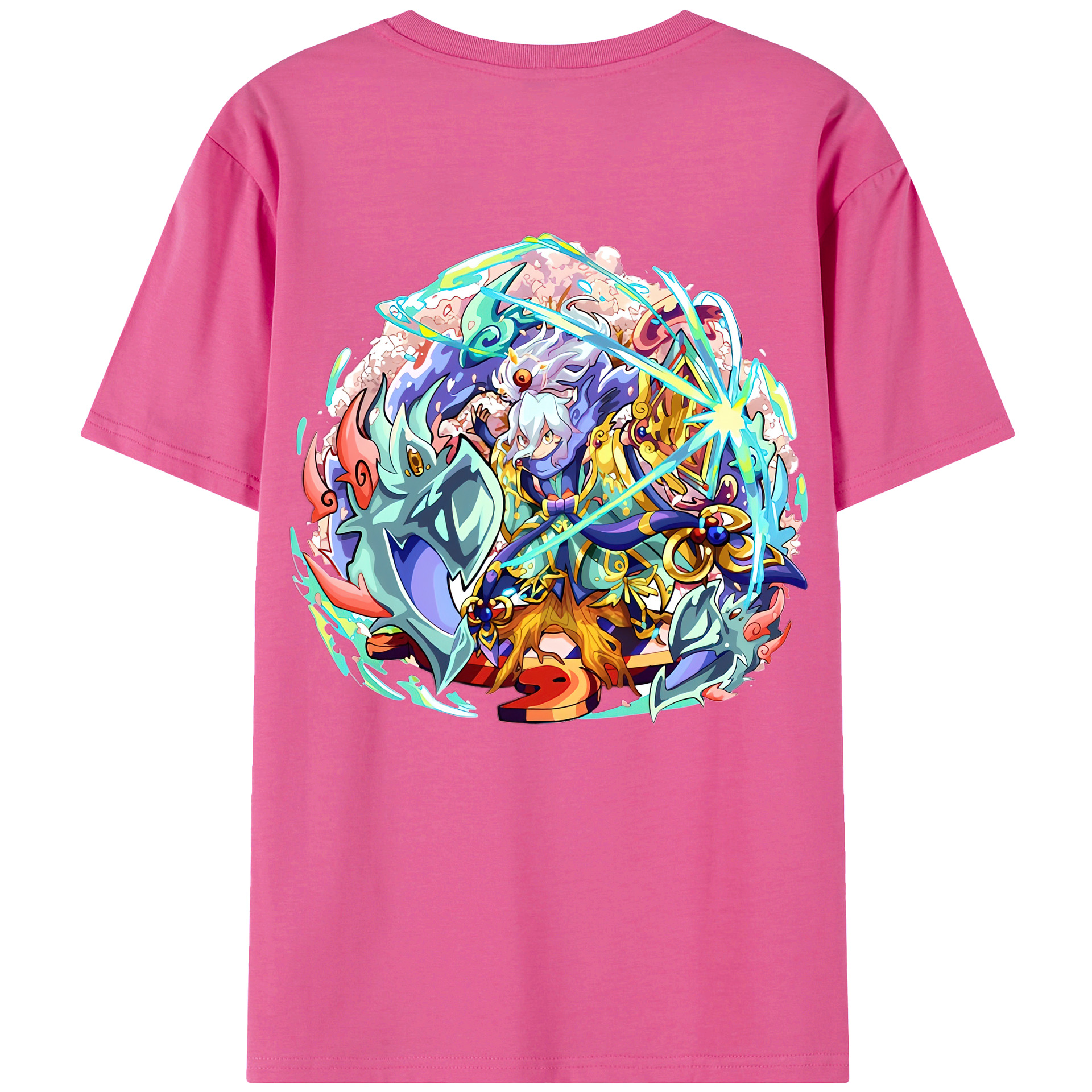 （画像用） 妖怪ウォッチ Yo-kai Watch レディース半袖Tシャツ(バックプリント)