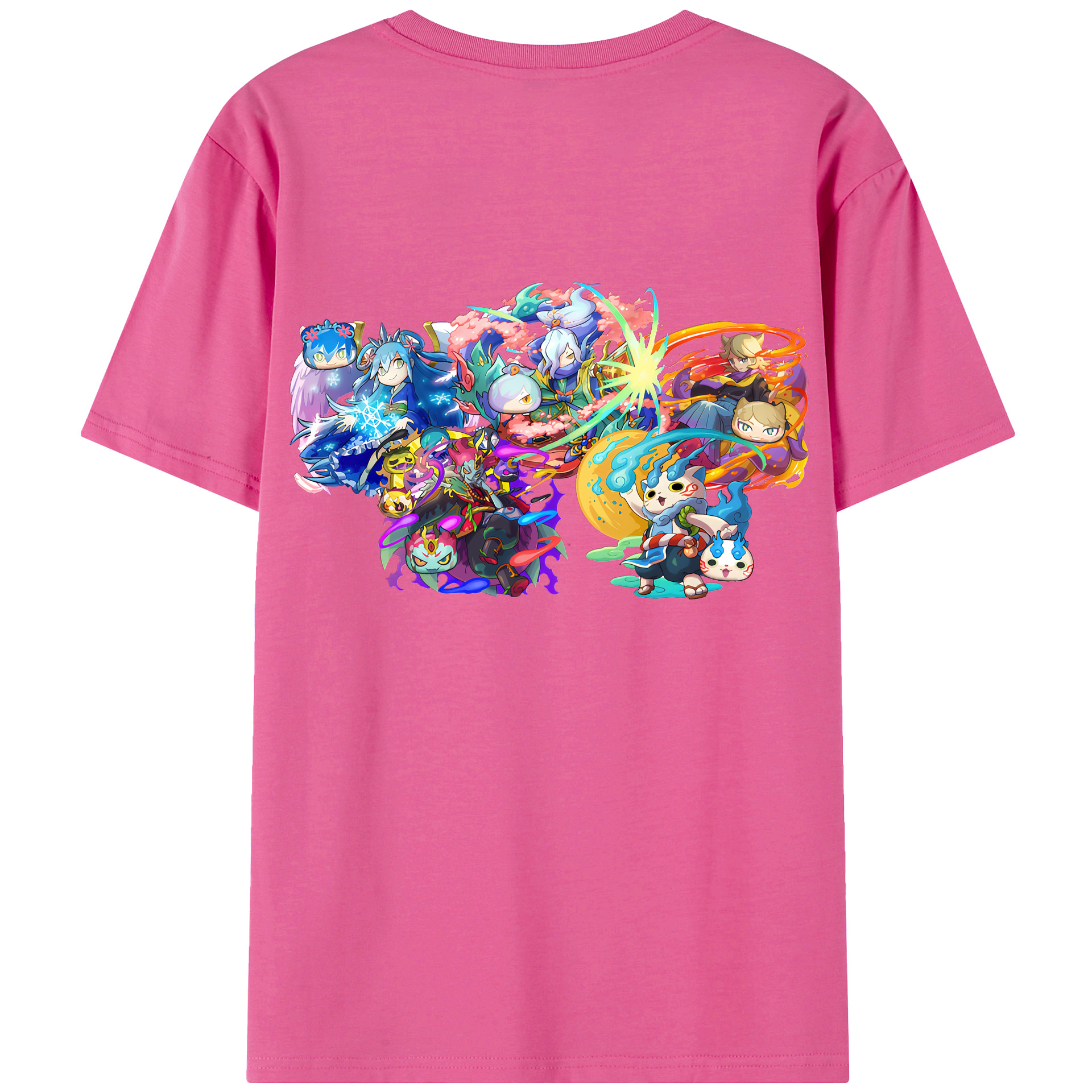 （画像用） 妖怪ウォッチ Yo-kai Watch レディース半袖Tシャツ(バックプリント)