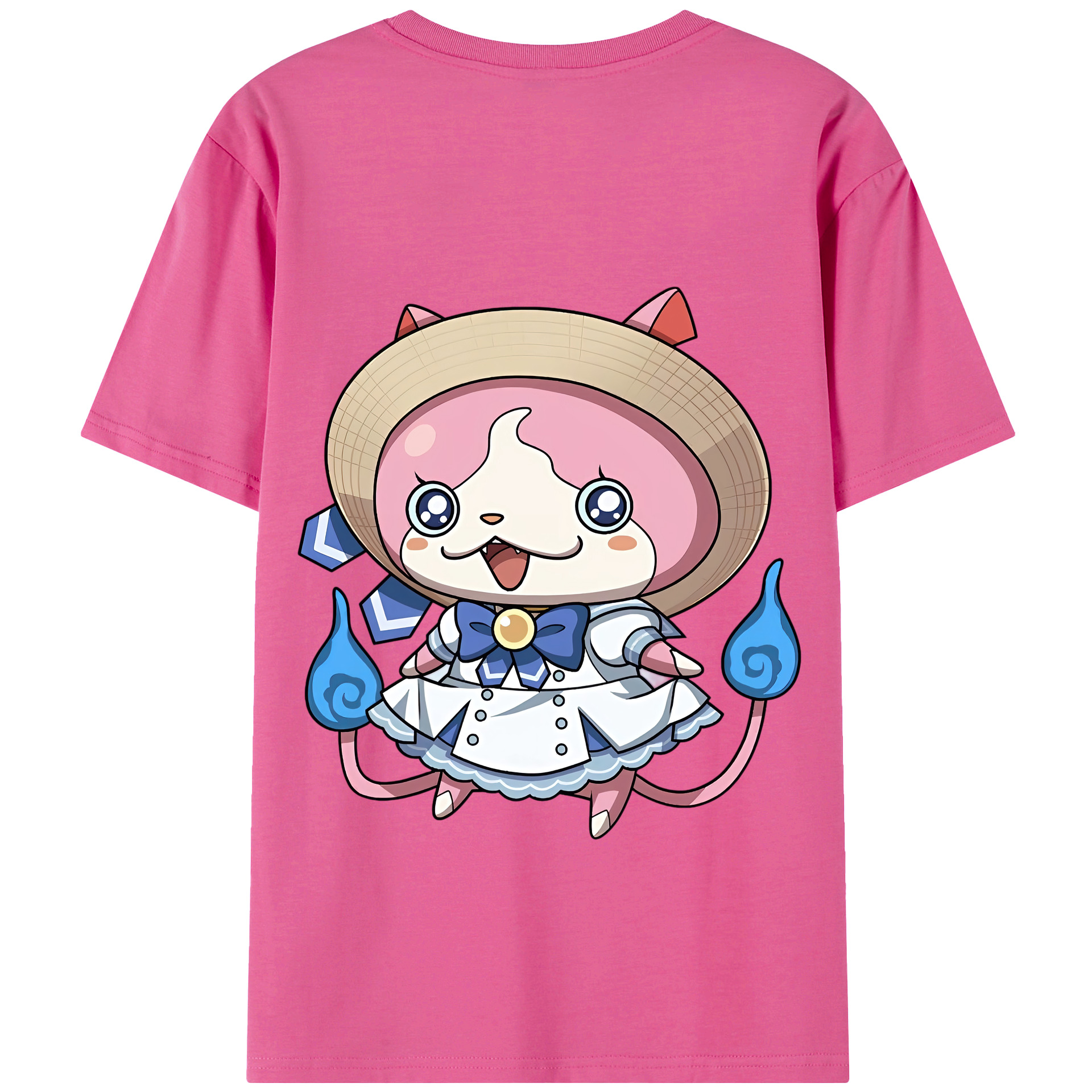 （画像用） 妖怪ウォッチ Yo-kai Watch レディース半袖Tシャツ(バックプリント)