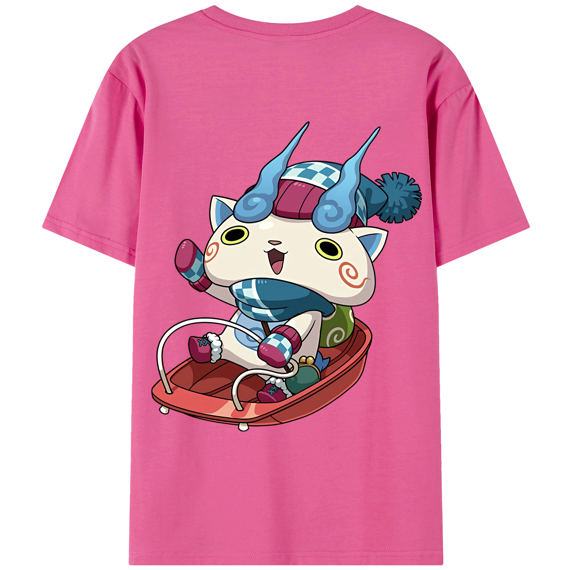 （画像用） 妖怪ウォッチ Yo-kai Watch レディース半袖Tシャツ(バックプリント)