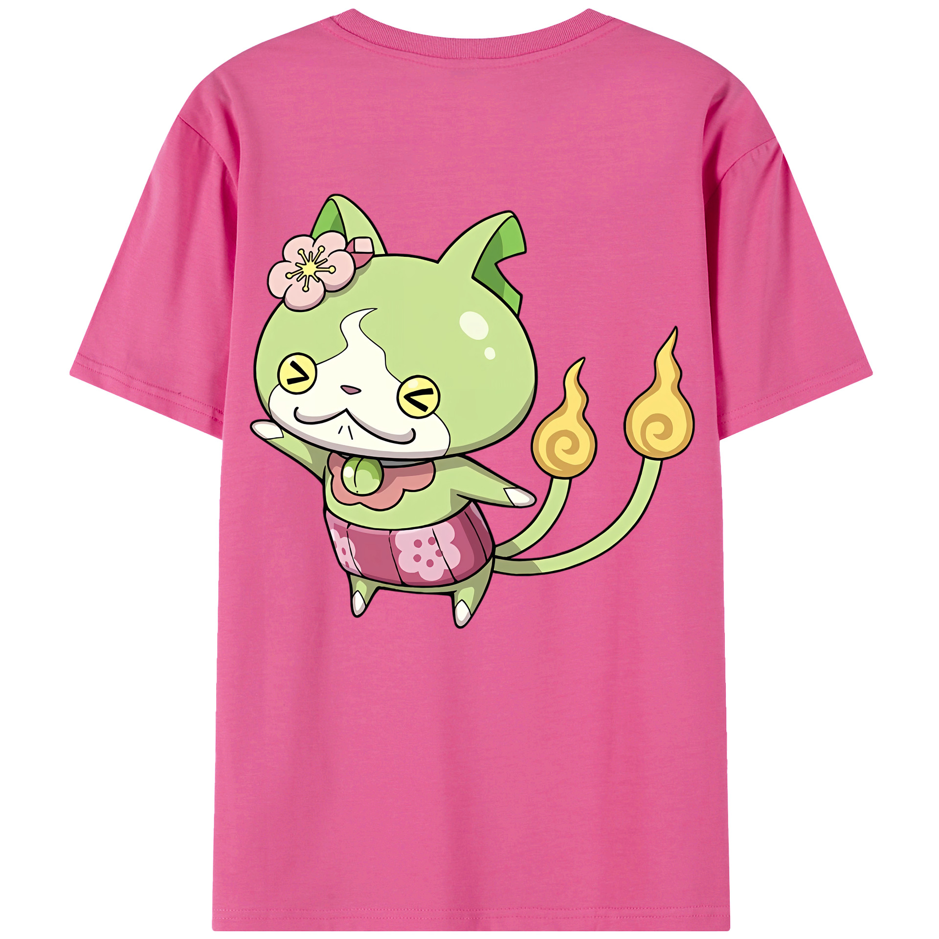 （画像用） 妖怪ウォッチ Yo-kai Watch レディース半袖Tシャツ(バックプリント)