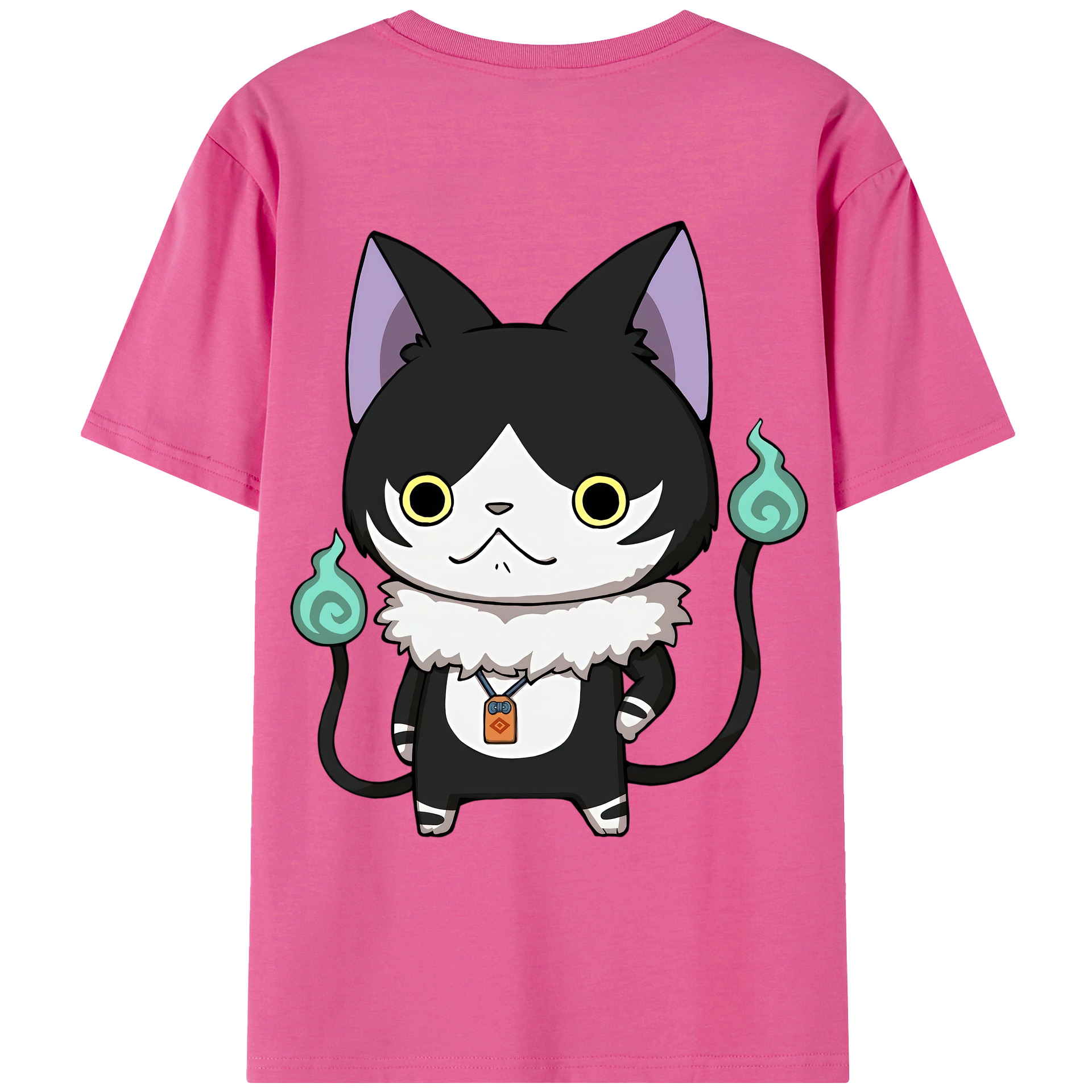 （画像用） 妖怪ウォッチ Yo-kai Watch レディース半袖Tシャツ(バックプリント)