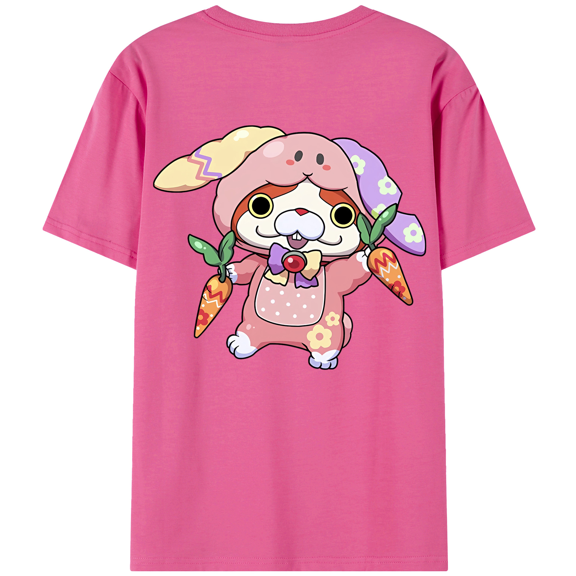 （画像用） 妖怪ウォッチ Yo-kai Watch レディース半袖Tシャツ(バックプリント)