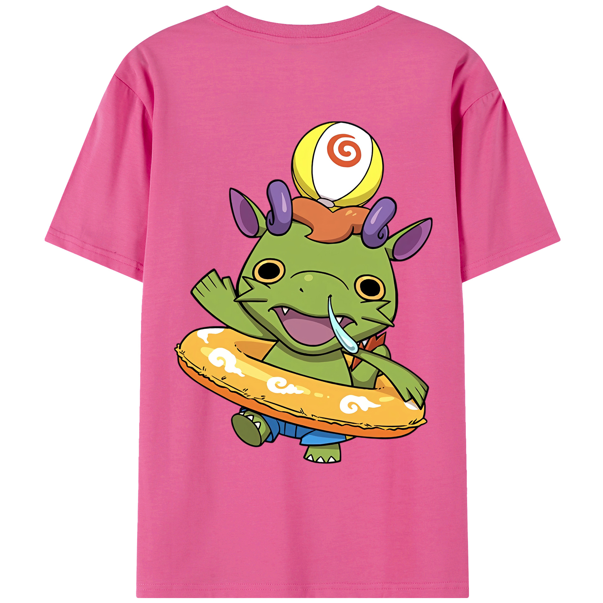 （画像用） 妖怪ウォッチ Yo-kai Watch レディース半袖Tシャツ(バックプリント)