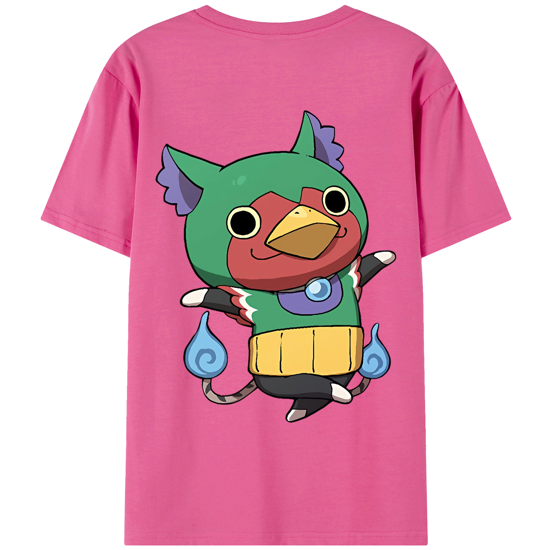 （画像用） 妖怪ウォッチ Yo-kai Watch レディース半袖Tシャツ(バックプリント)