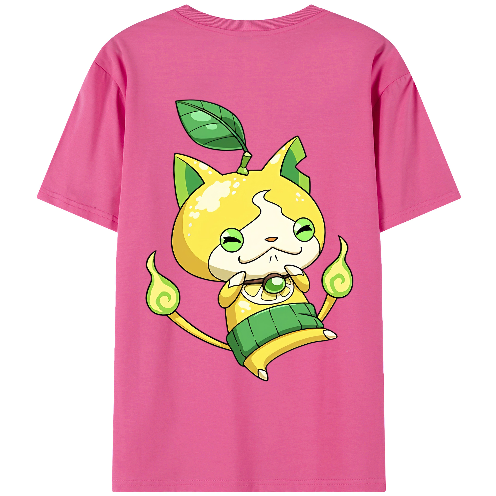 （画像用） 妖怪ウォッチ Yo-kai Watch レディース半袖Tシャツ(バックプリント)