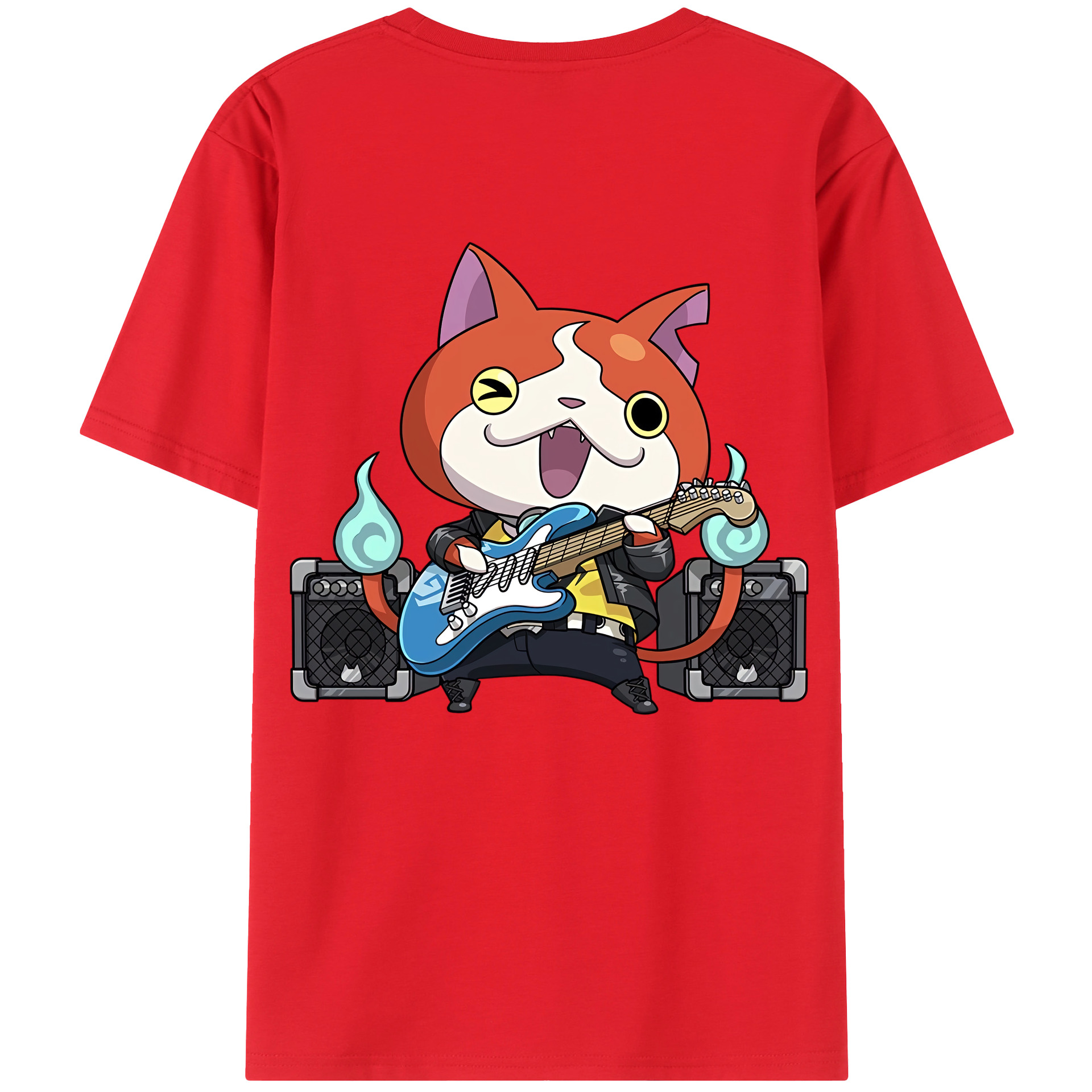 （画像用） 妖怪ウォッチ Yo-kai Watch レディース半袖Tシャツ(バックプリント)