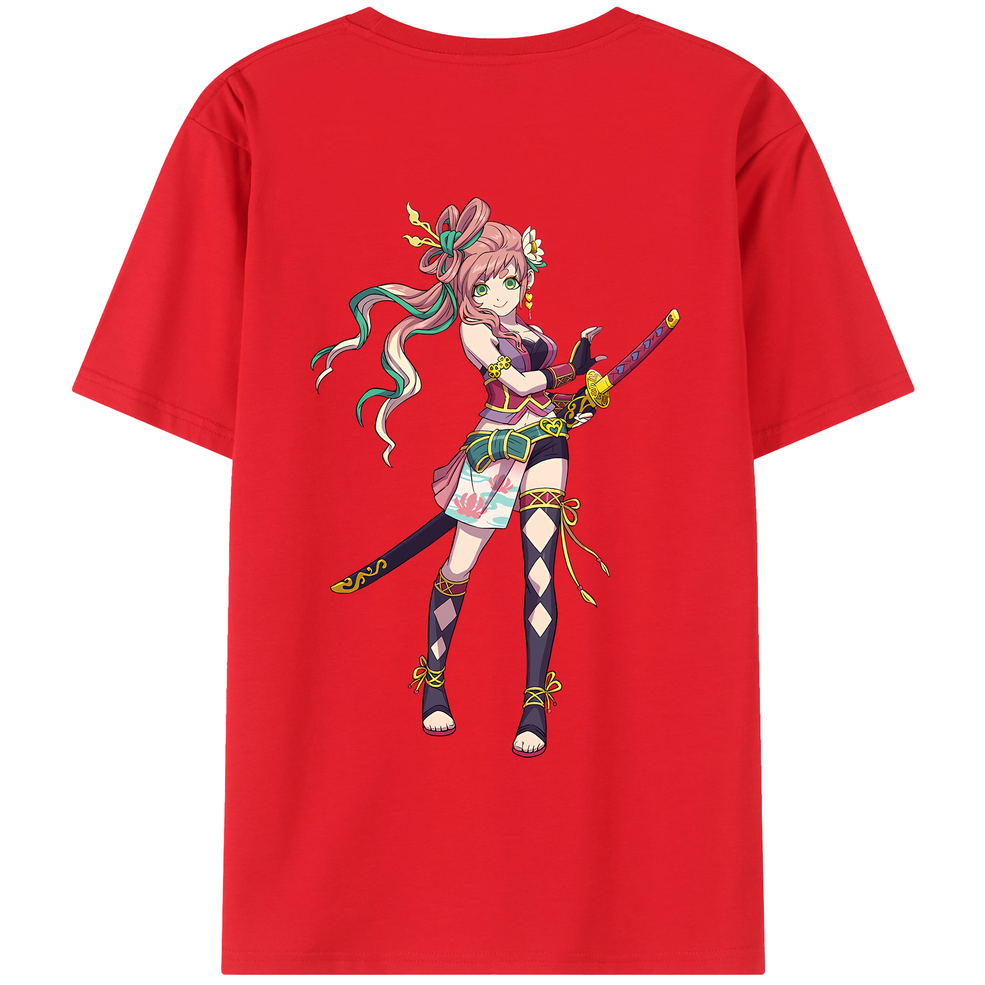 （画像用） 妖怪ウォッチ Yo-kai Watch レディース半袖Tシャツ(バックプリント)