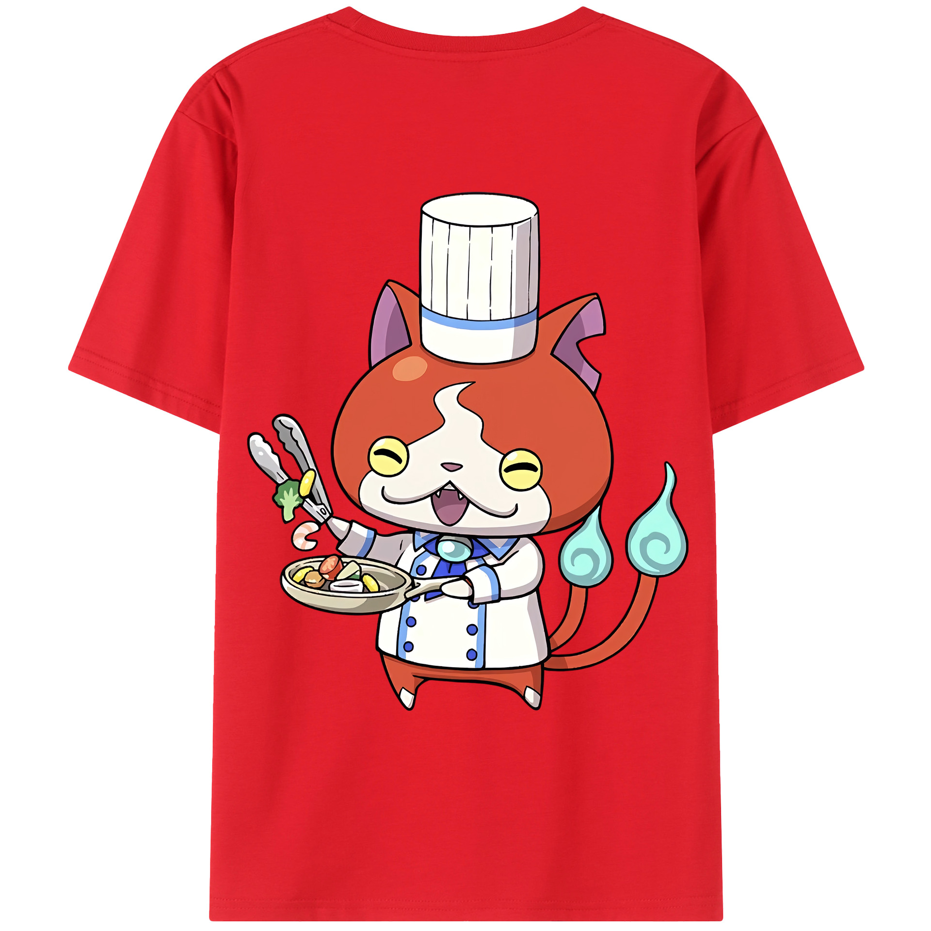 （画像用） 妖怪ウォッチ Yo-kai Watch レディース半袖Tシャツ(バックプリント)