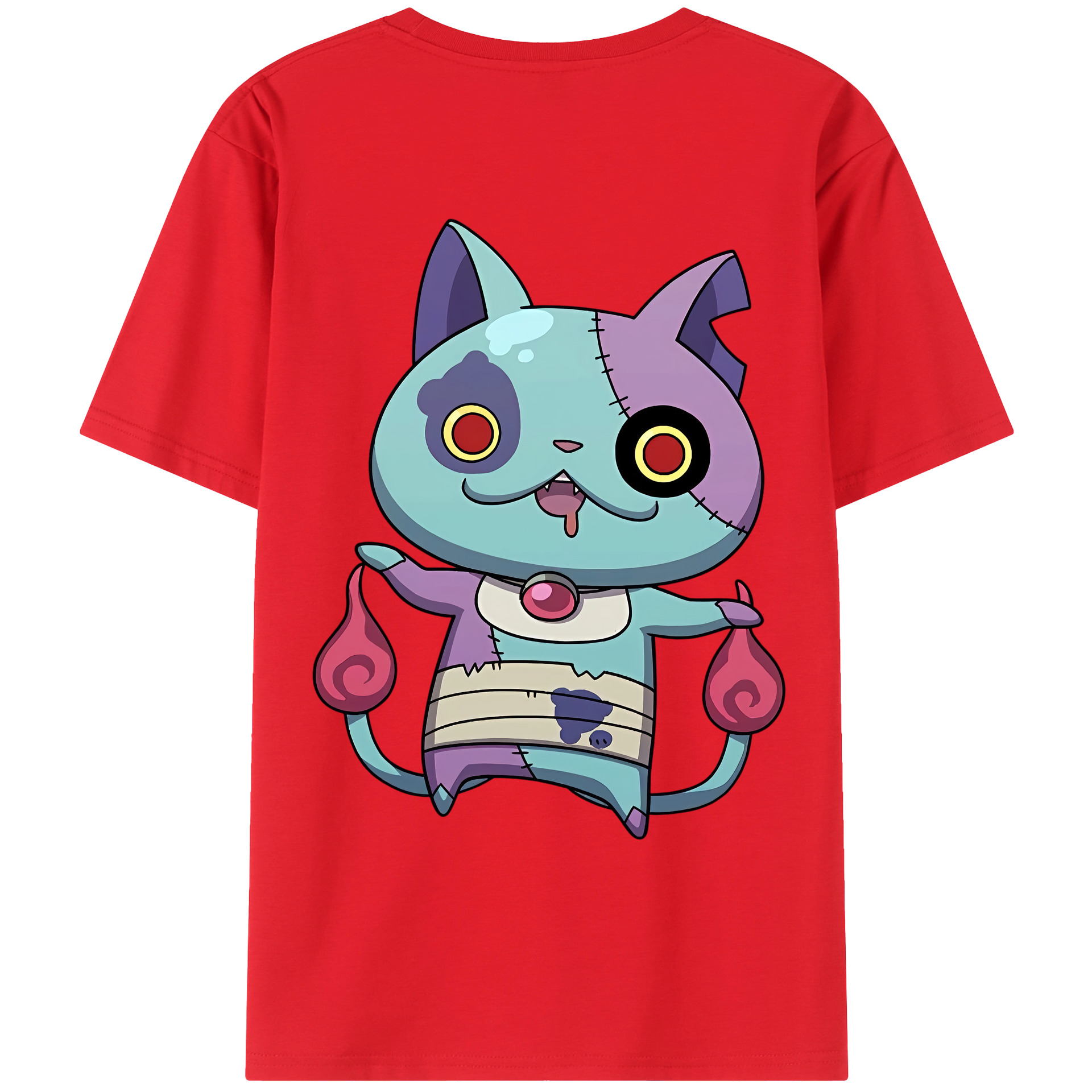 （画像用） 妖怪ウォッチ Yo-kai Watch レディース半袖Tシャツ(バックプリント)