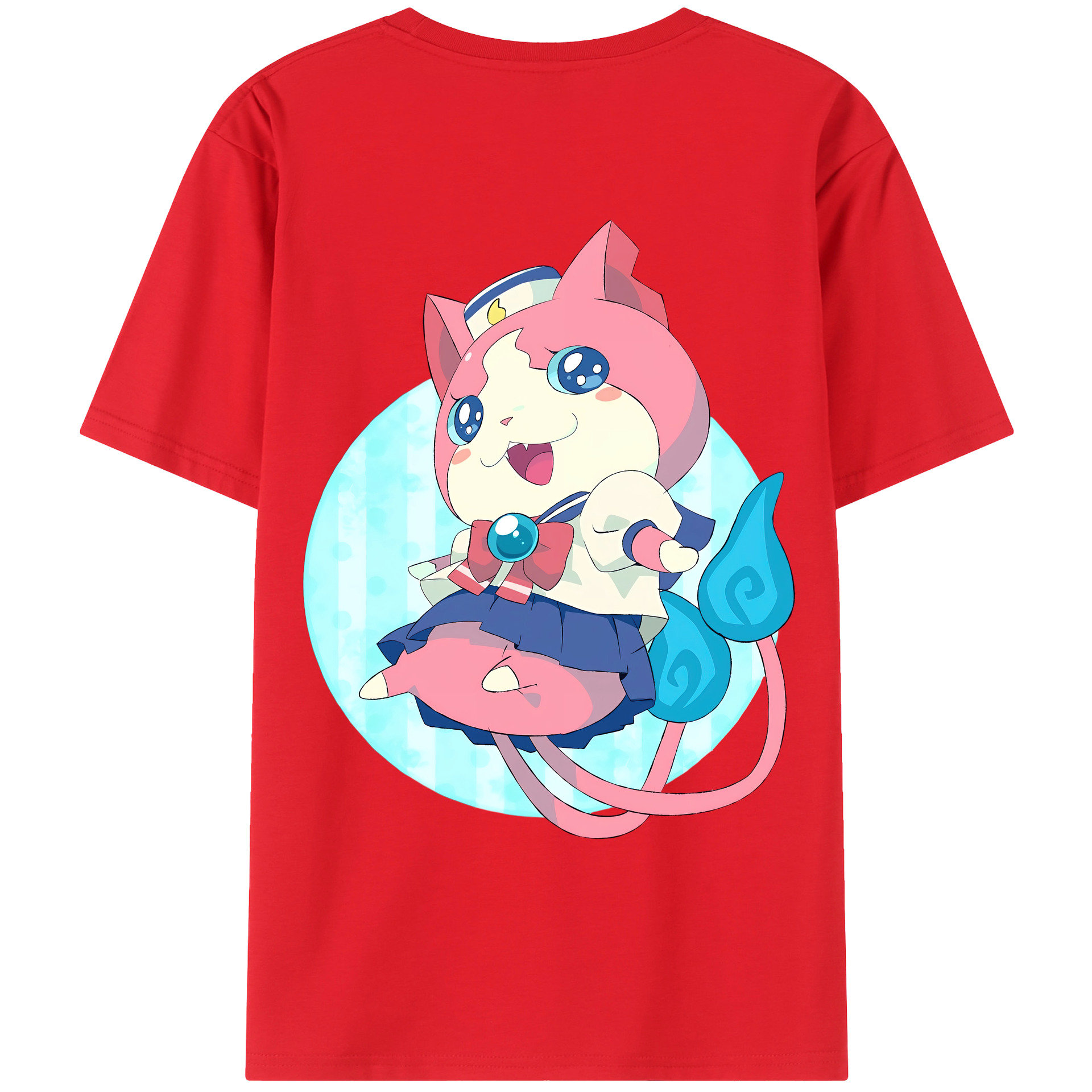 （画像用） 妖怪ウォッチ Yo-kai Watch レディース半袖Tシャツ(バックプリント)