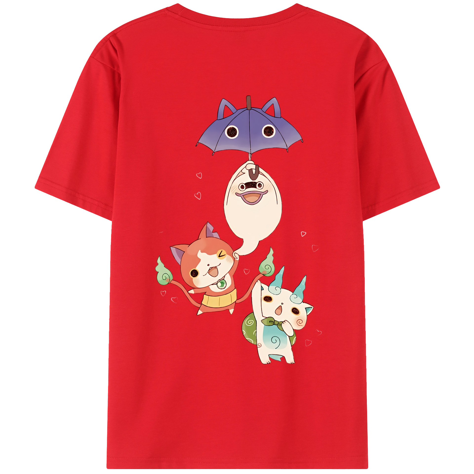 （画像用） 妖怪ウォッチ Yo-kai Watch レディース半袖Tシャツ(バックプリント)
