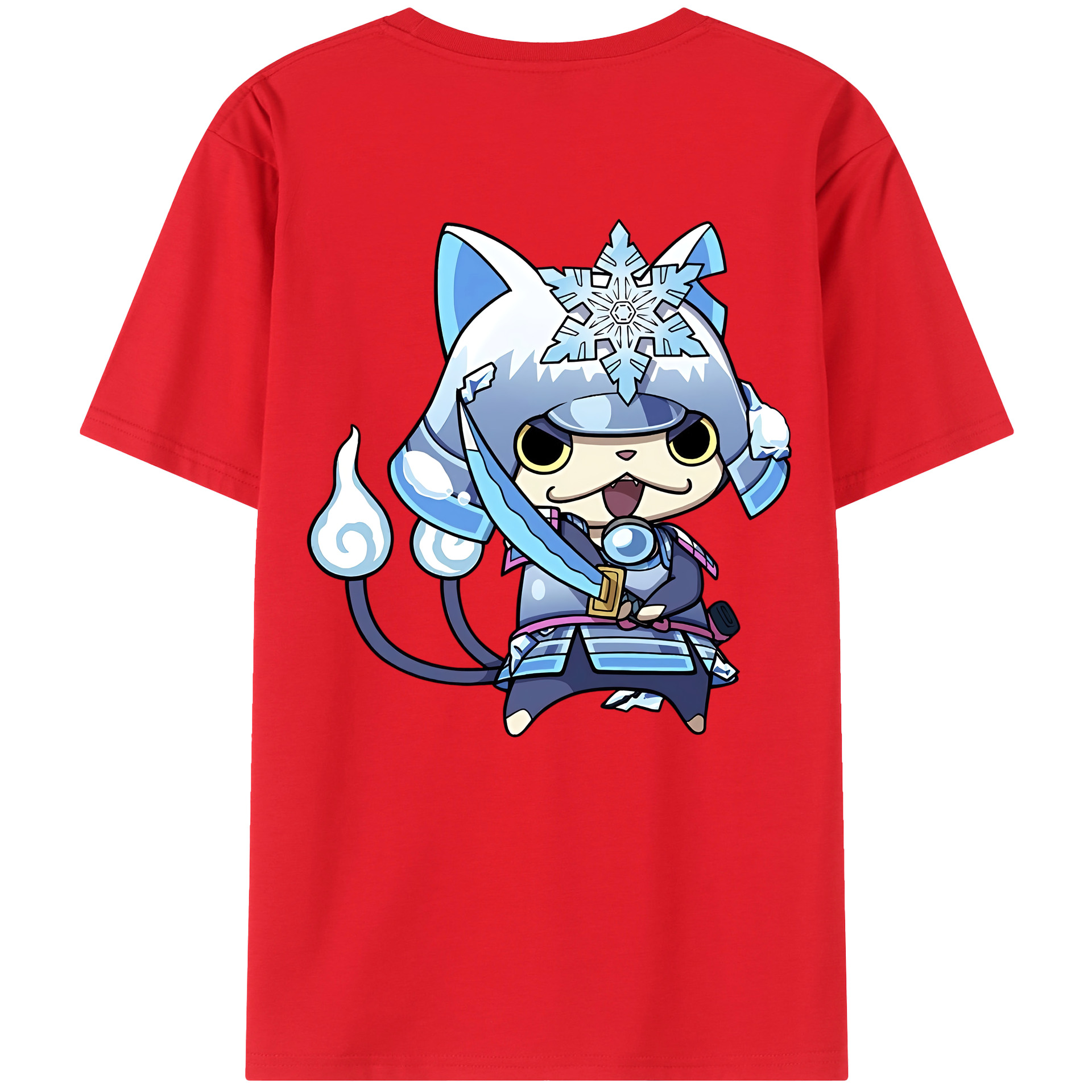 （画像用） 妖怪ウォッチ Yo-kai Watch レディース半袖Tシャツ(バックプリント)