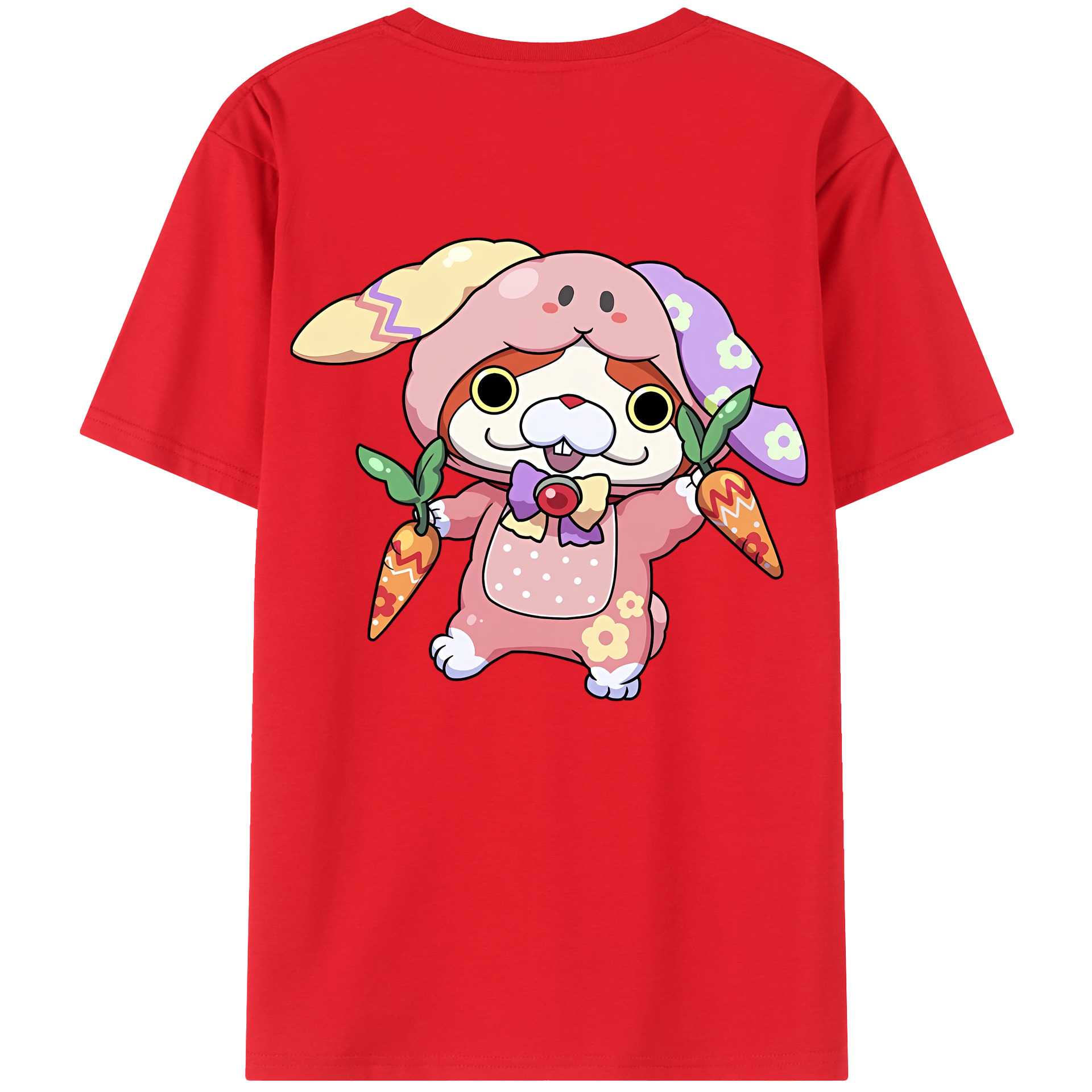 （画像用） 妖怪ウォッチ Yo-kai Watch レディース半袖Tシャツ(バックプリント)