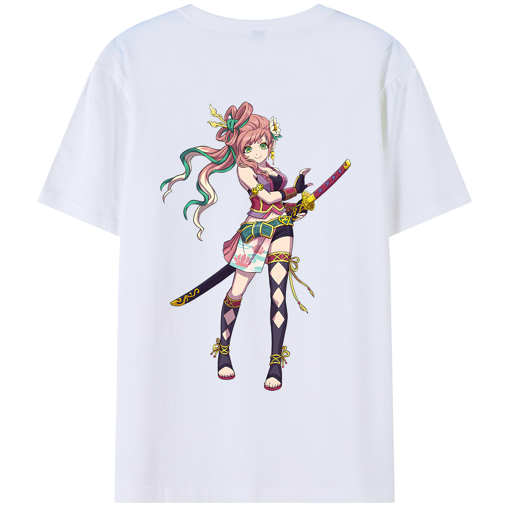 （画像用） 妖怪ウォッチ Yo-kai Watch レディース半袖Tシャツ(バックプリント)