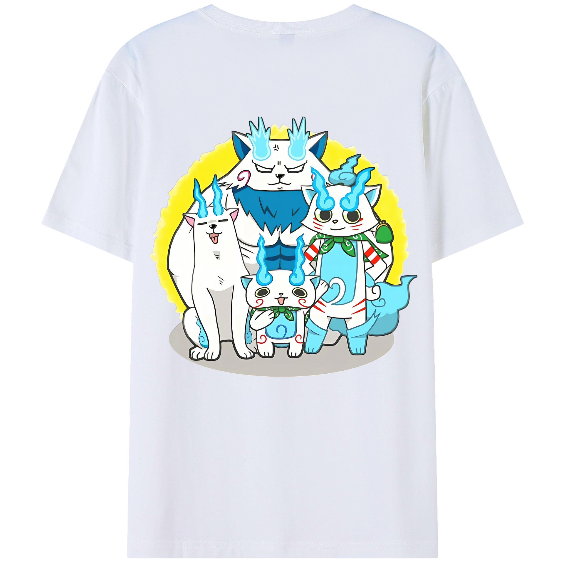（画像用） 妖怪ウォッチ Yo-kai Watch レディース半袖Tシャツ(バックプリント)