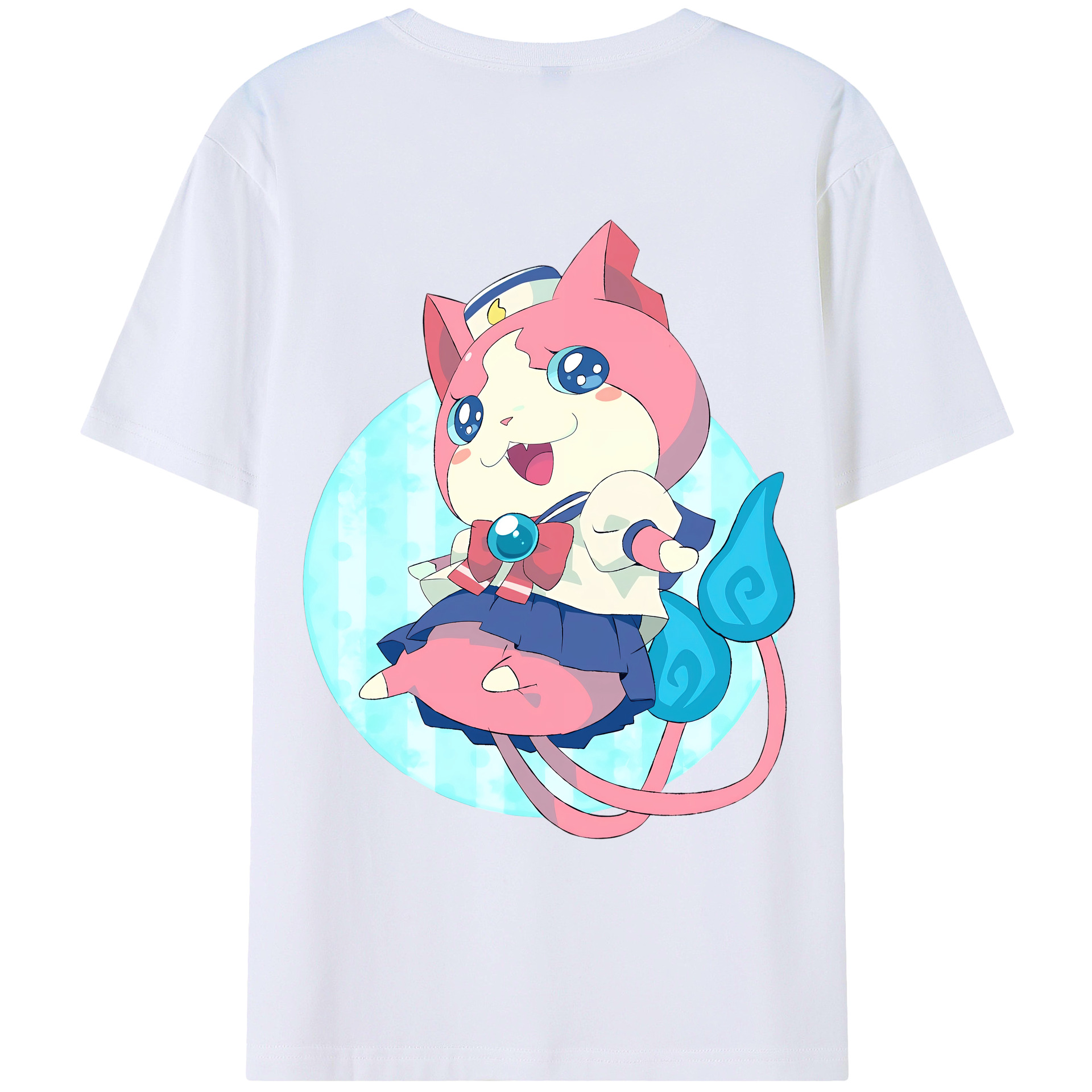 （画像用） 妖怪ウォッチ Yo-kai Watch レディース半袖Tシャツ(バックプリント)