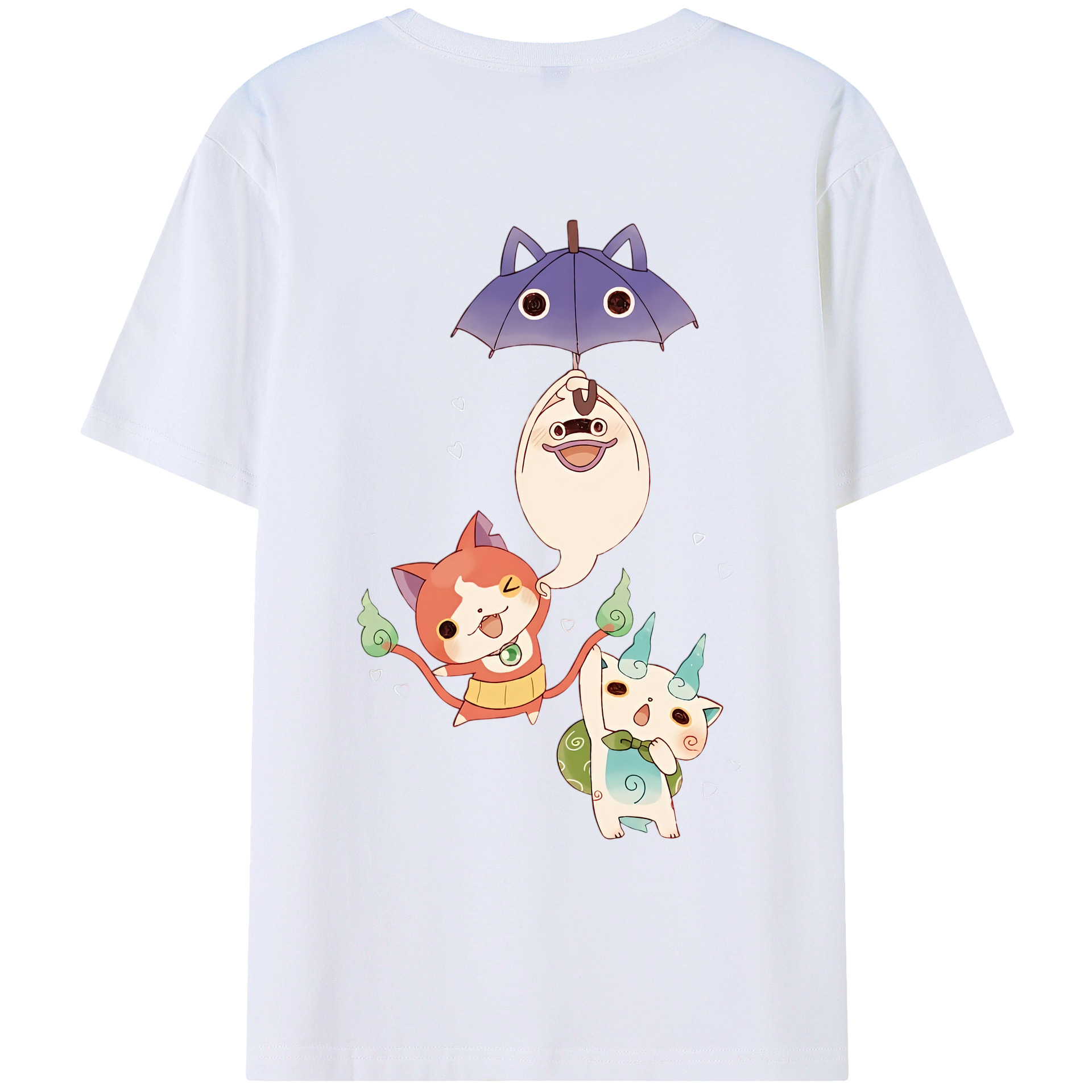 （画像用） 妖怪ウォッチ Yo-kai Watch レディース半袖Tシャツ(バックプリント)