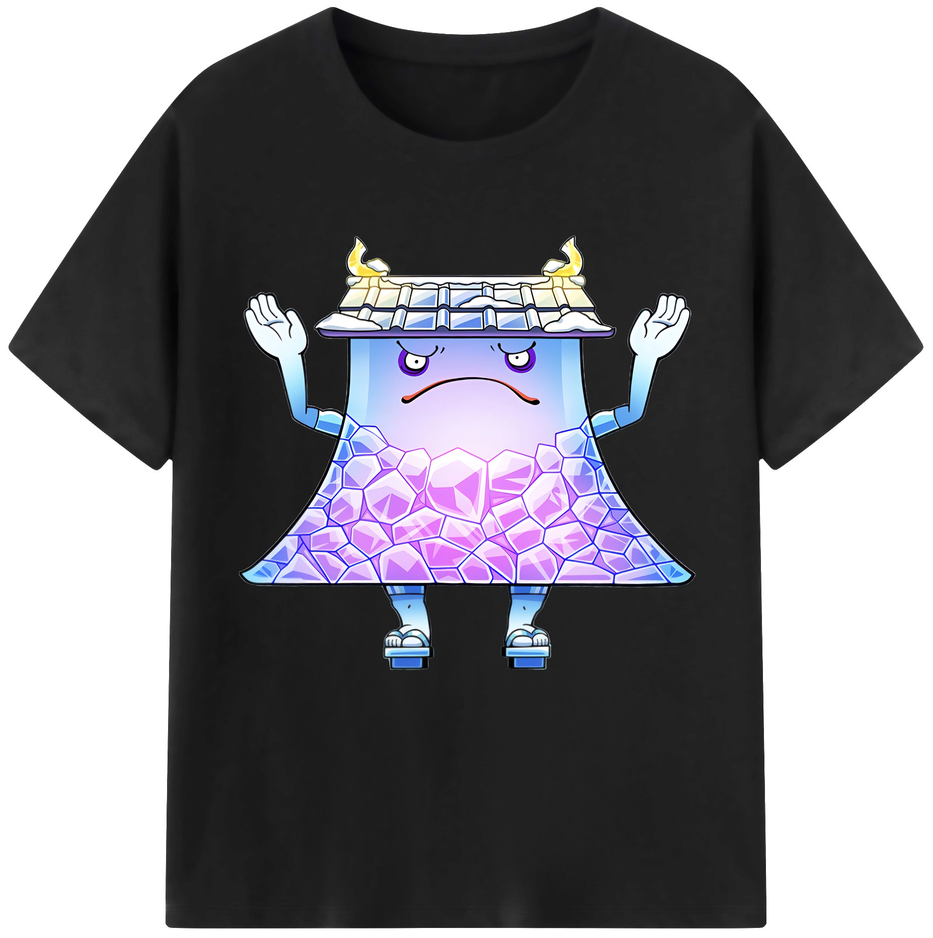 （画像用） 妖怪ウォッチ Yo-kai Watch レディースカジュアルプリントTシャツ（綿100％）
