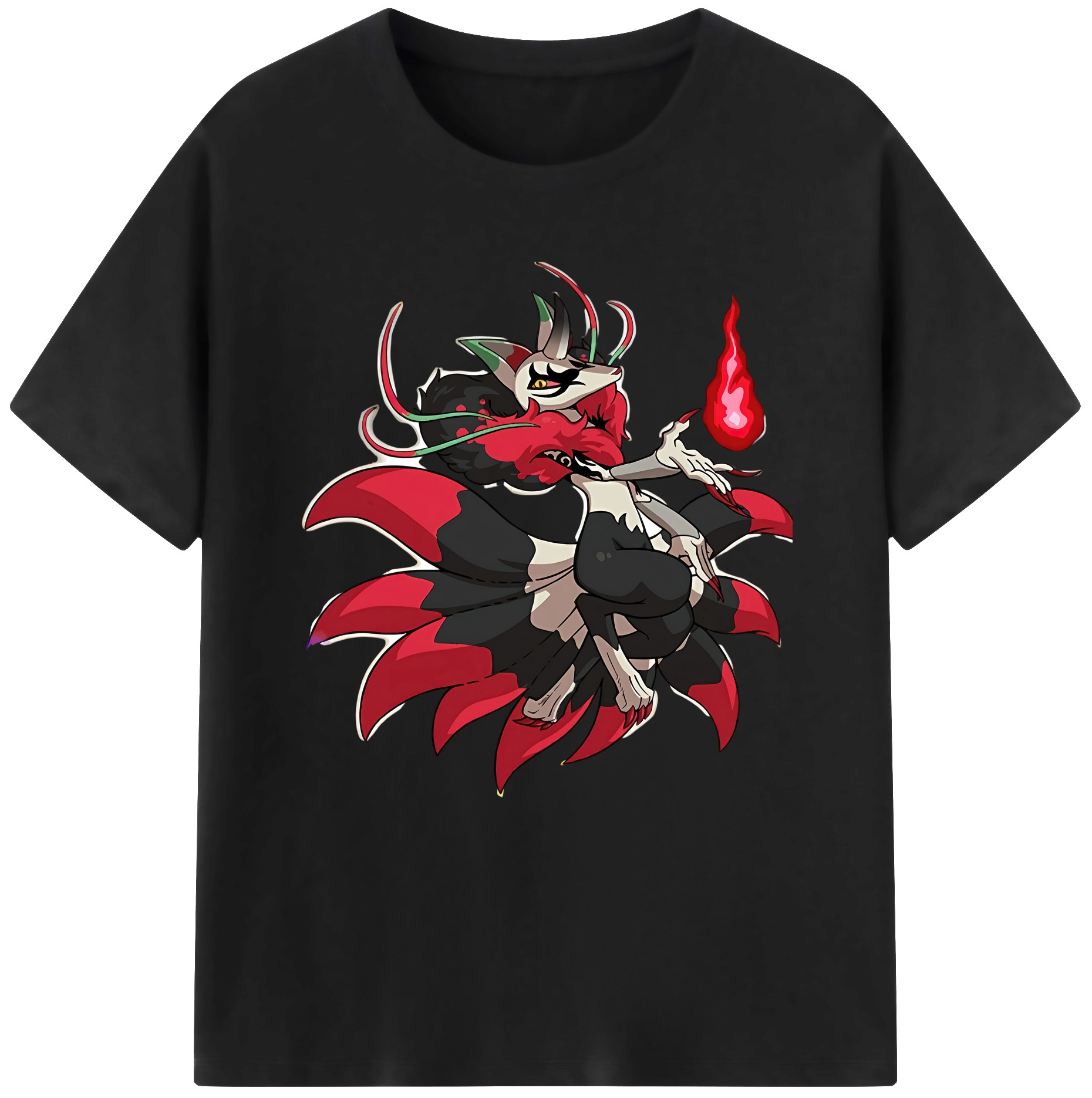 （画像用） 妖怪ウォッチ Yo-kai Watch レディースカジュアルプリントTシャツ（綿100％）