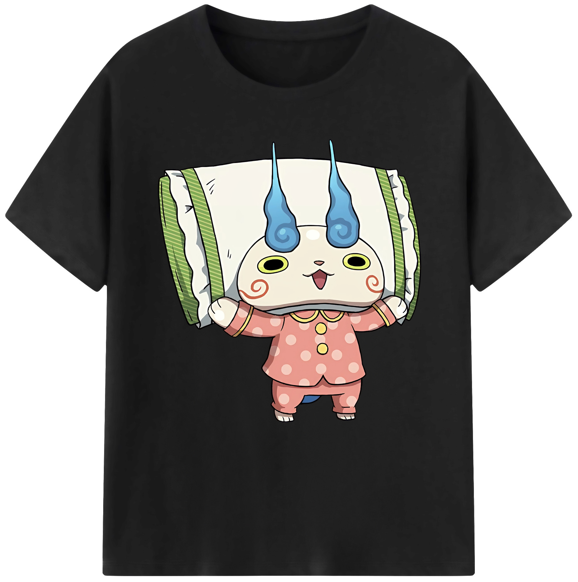 （画像用） 妖怪ウォッチ Yo-kai Watch レディースカジュアルプリントTシャツ（綿100％）