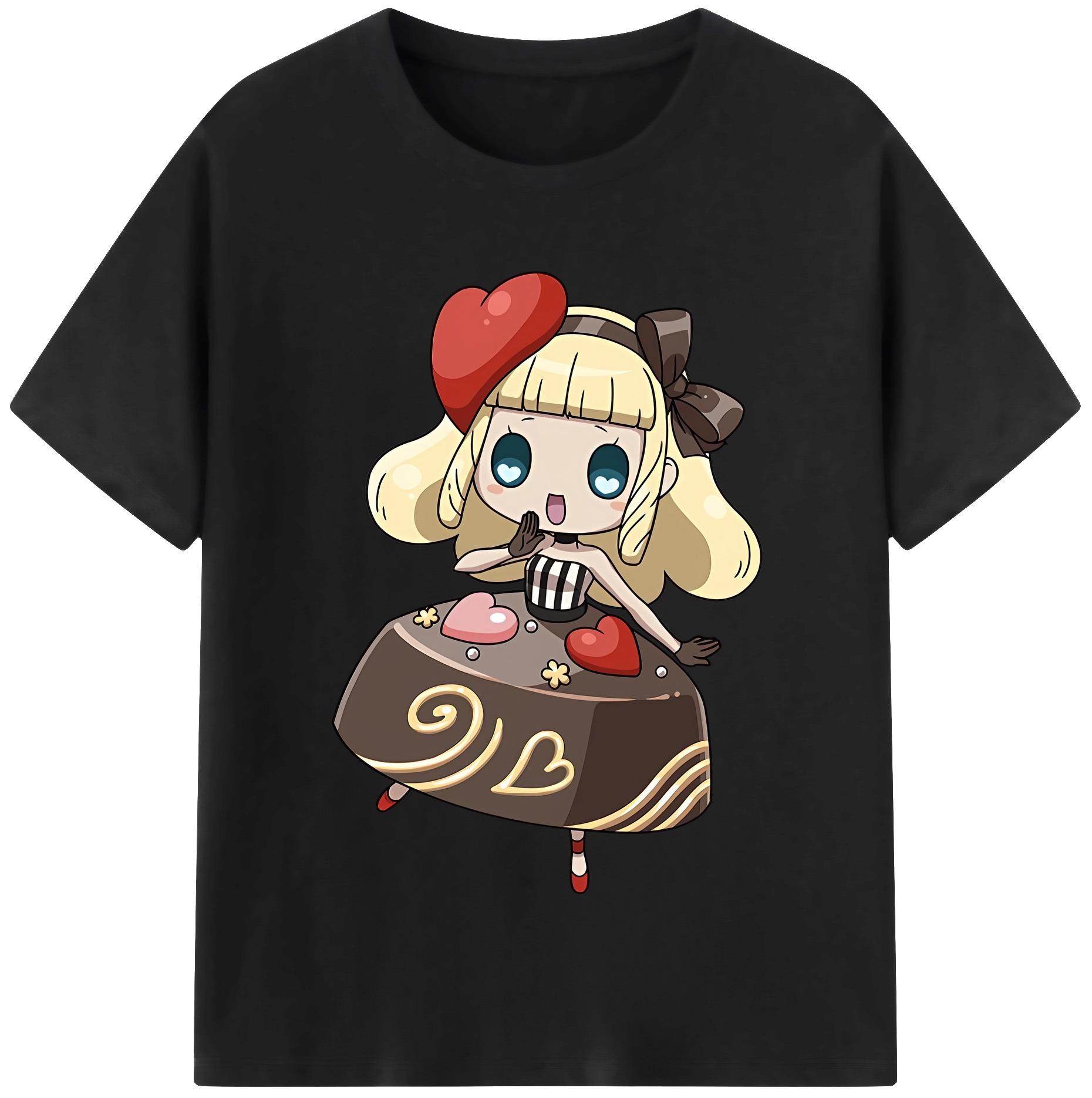 （画像用） 妖怪ウォッチ Yo-kai Watch レディースカジュアルプリントTシャツ（綿100％）