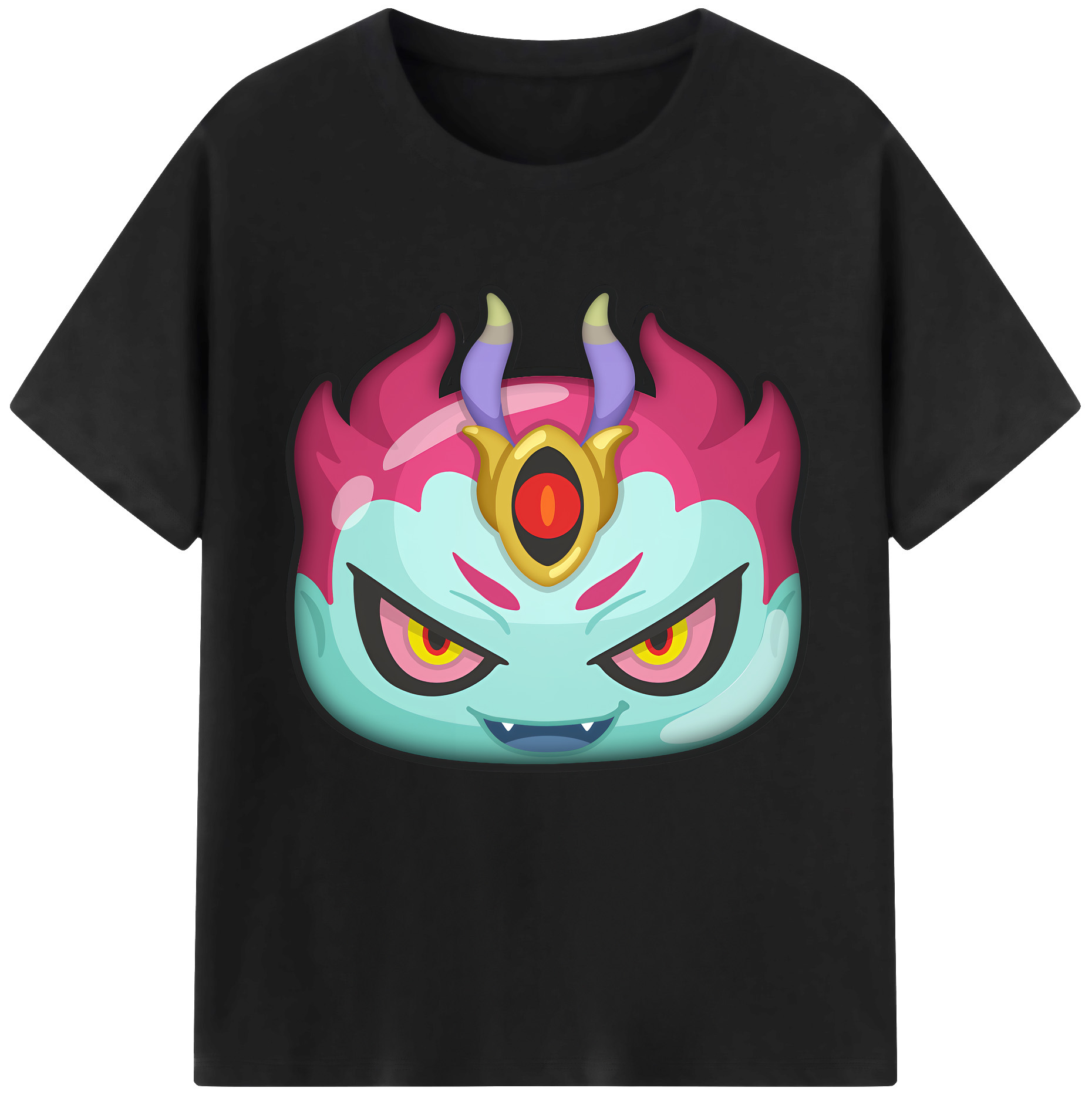 （画像用） 妖怪ウォッチ Yo-kai Watch レディースカジュアルプリントTシャツ（綿100％）