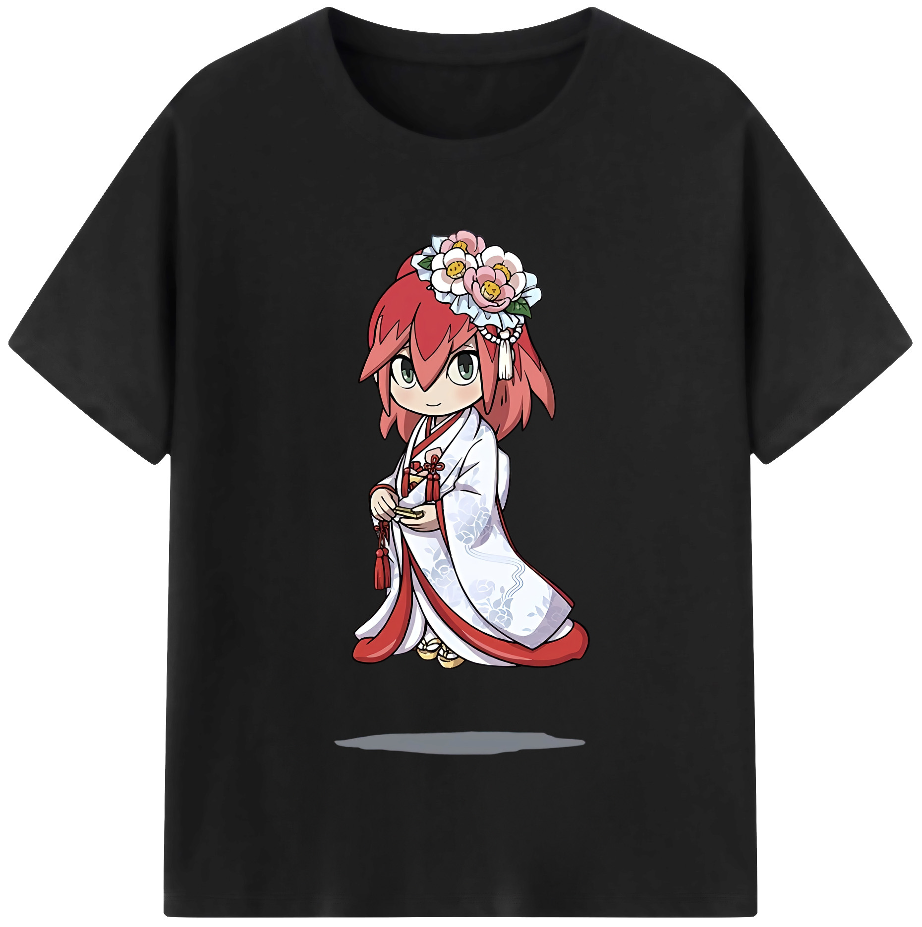 （画像用） 妖怪ウォッチ Yo-kai Watch レディースカジュアルプリントTシャツ（綿100％）