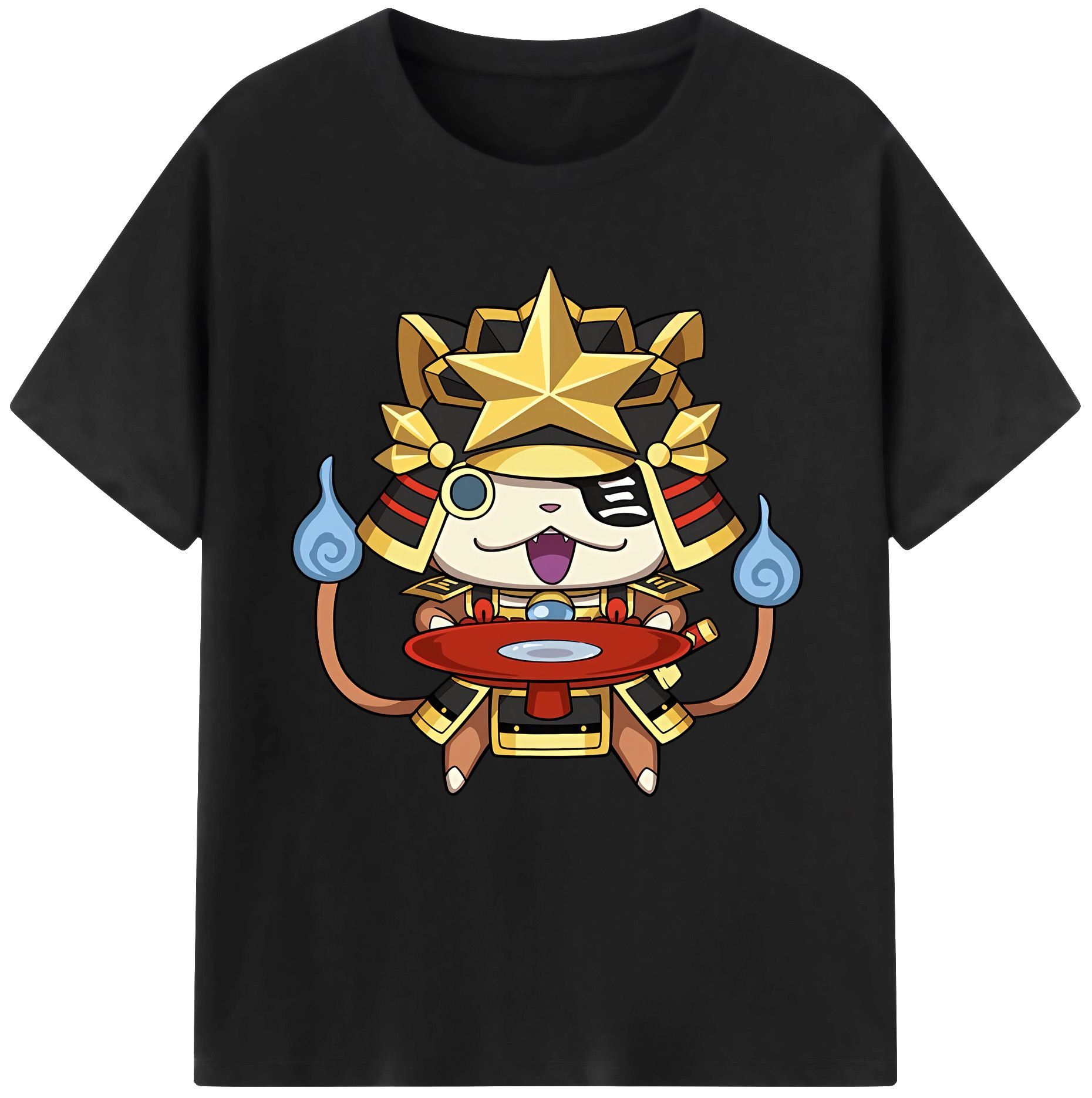 （画像用） 妖怪ウォッチ Yo-kai Watch レディースカジュアルプリントTシャツ（綿100％）