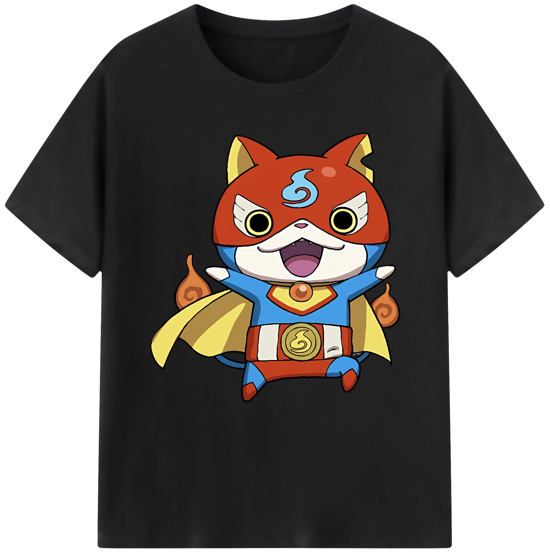 （画像用） 妖怪ウォッチ Yo-kai Watch レディースカジュアルプリントTシャツ（綿100％）